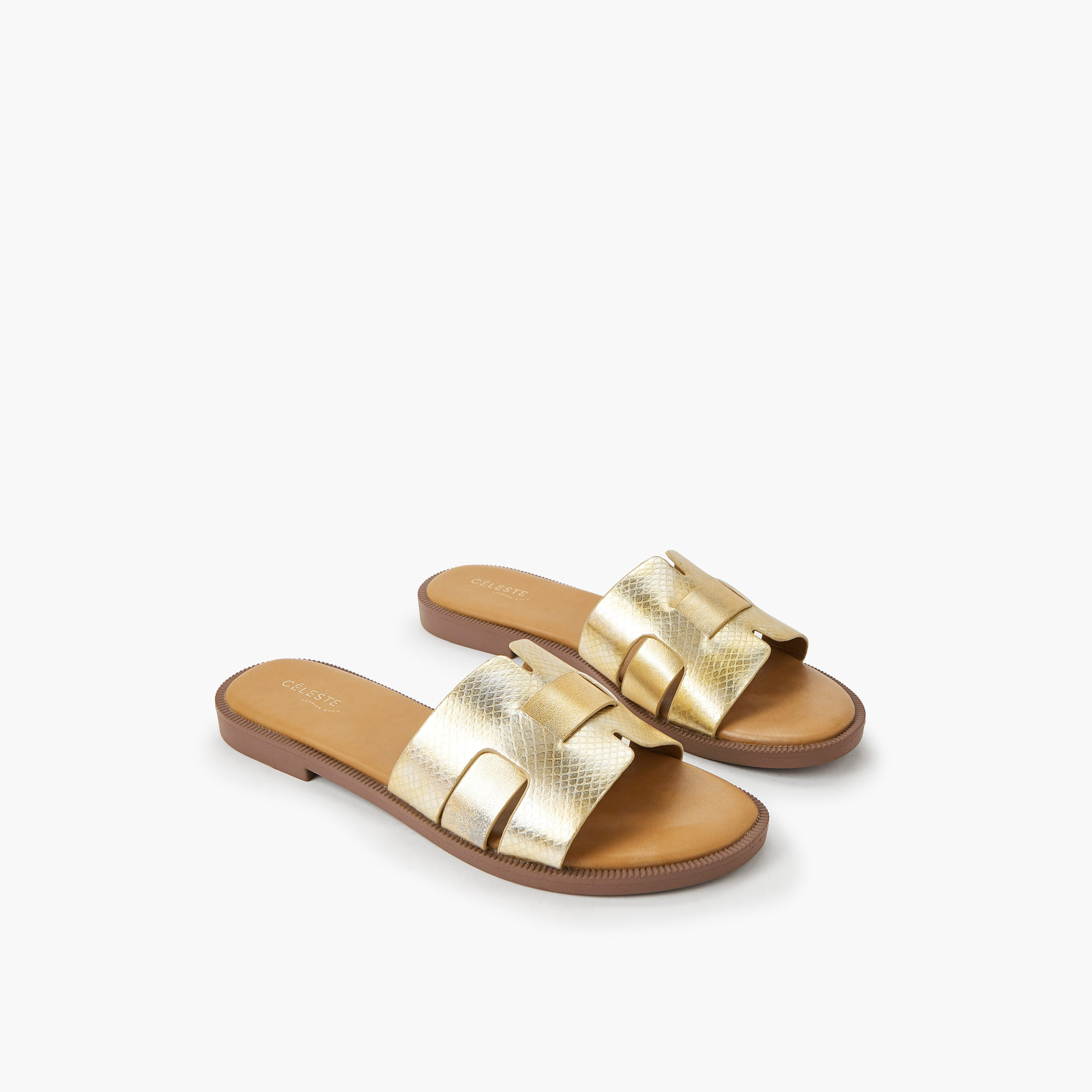 صندل مسطح بارز الملمس للنساء من سيليست-women-shoes-flats-sandals-image-1