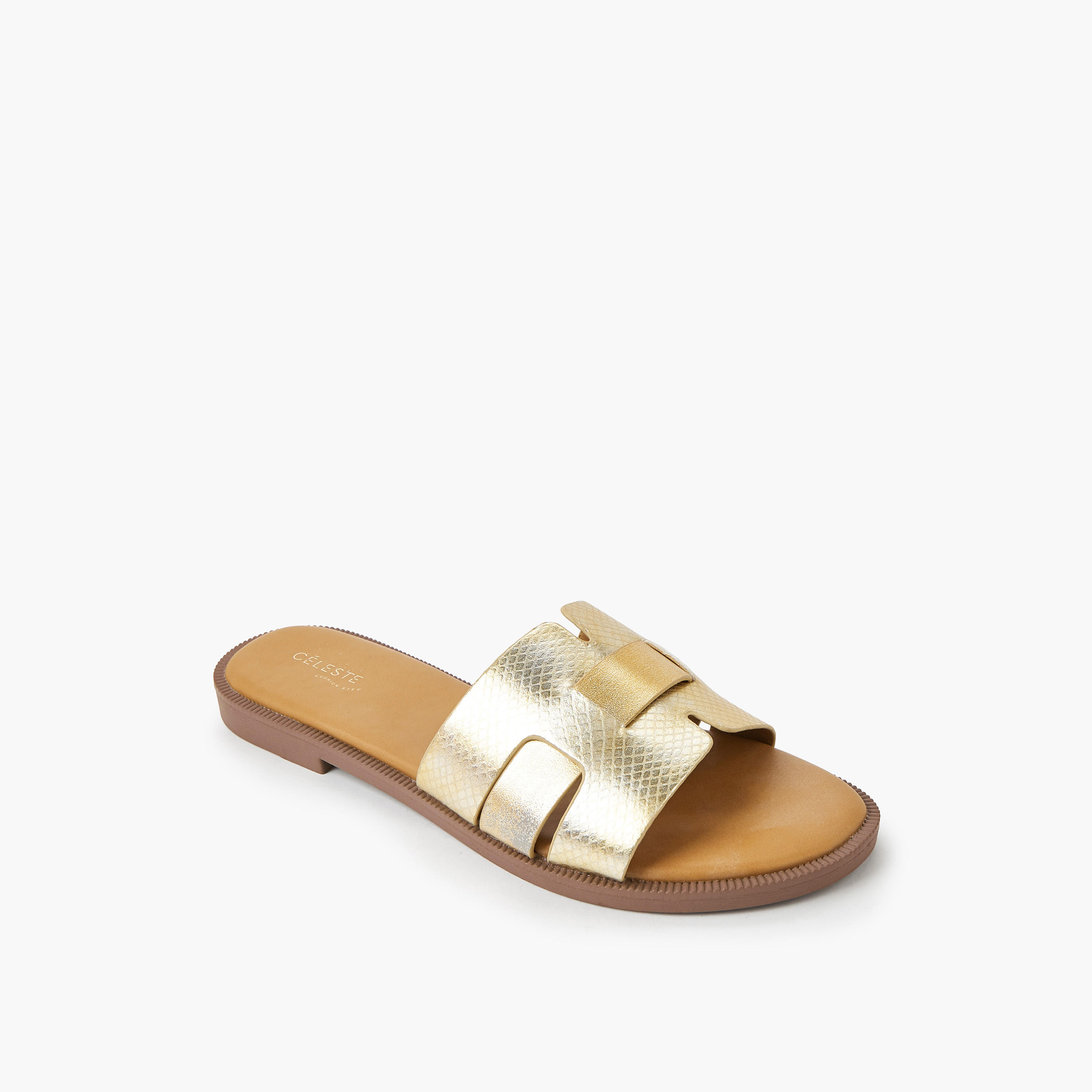 صندل مسطح بارز الملمس للنساء من سيليست-women-shoes-flats-sandals-image-2