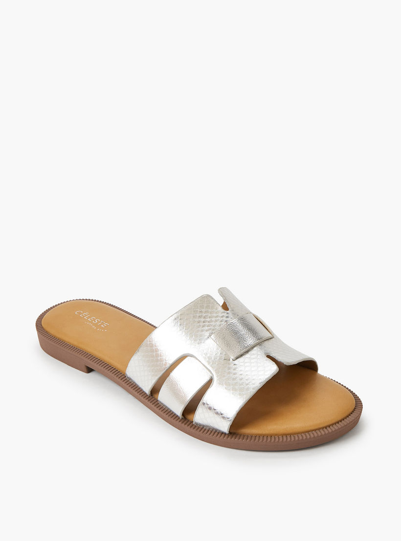 Celeste Women Textured Flat Sandals-women-shoes-flats-sandals-image-2