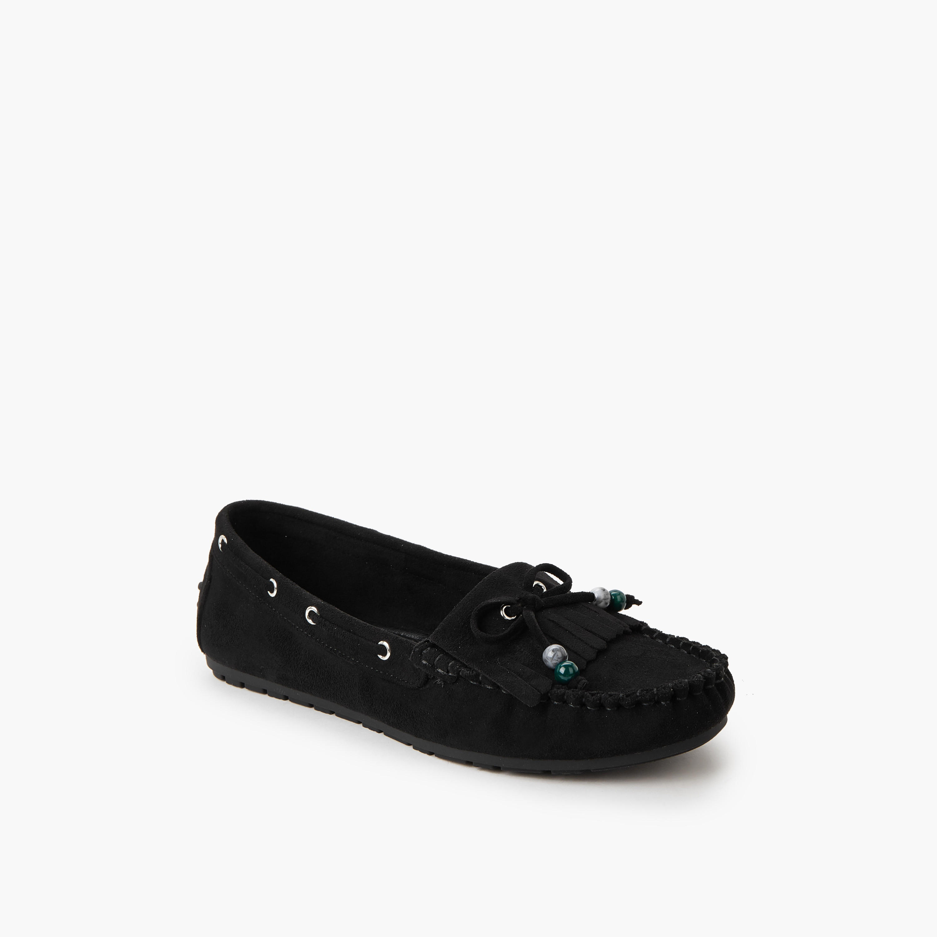 Le Confort Women Textured Moccasins-women-shoes-loafersandmoccasins-image-2