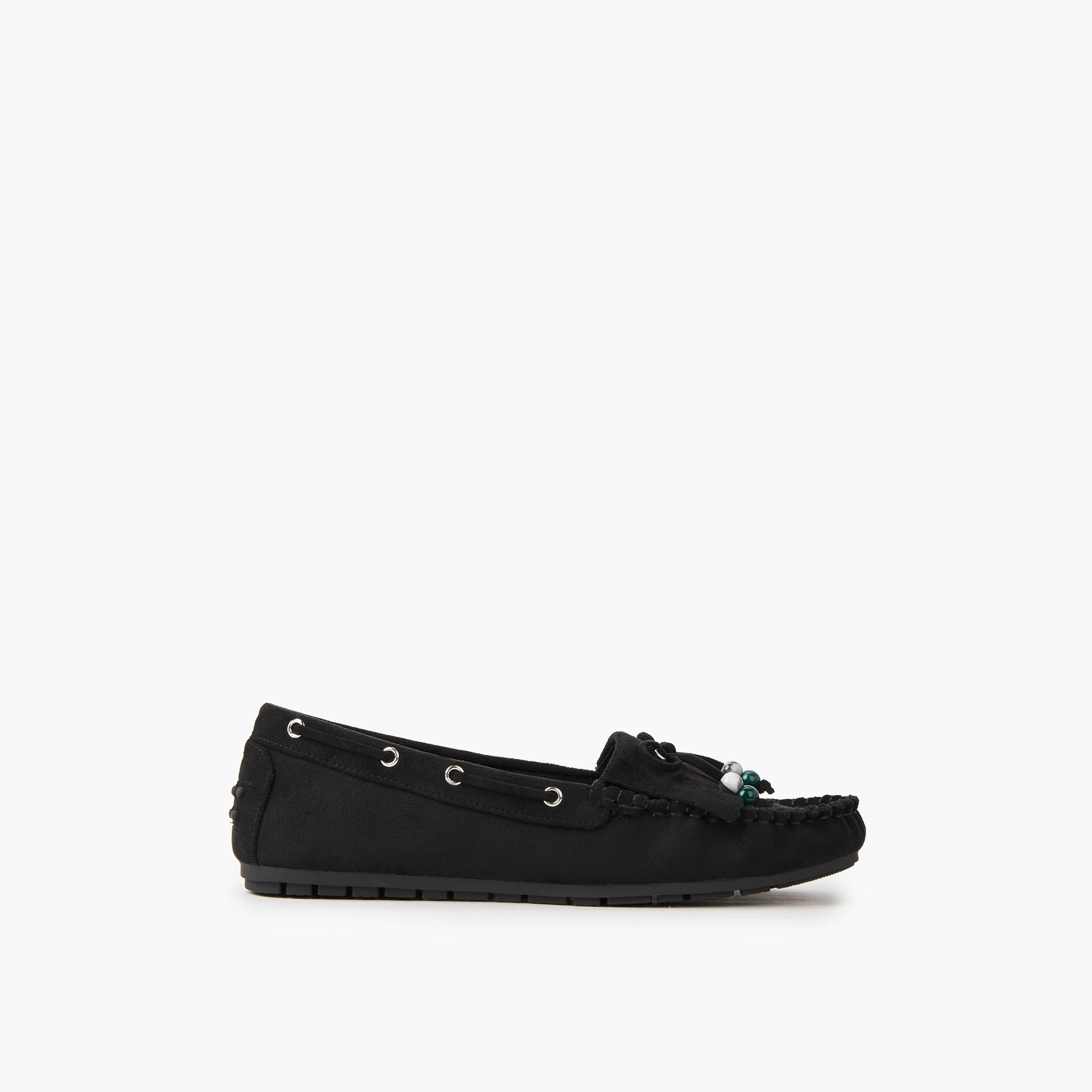 Le Confort Women Textured Moccasins-women-shoes-loafersandmoccasins-image-3