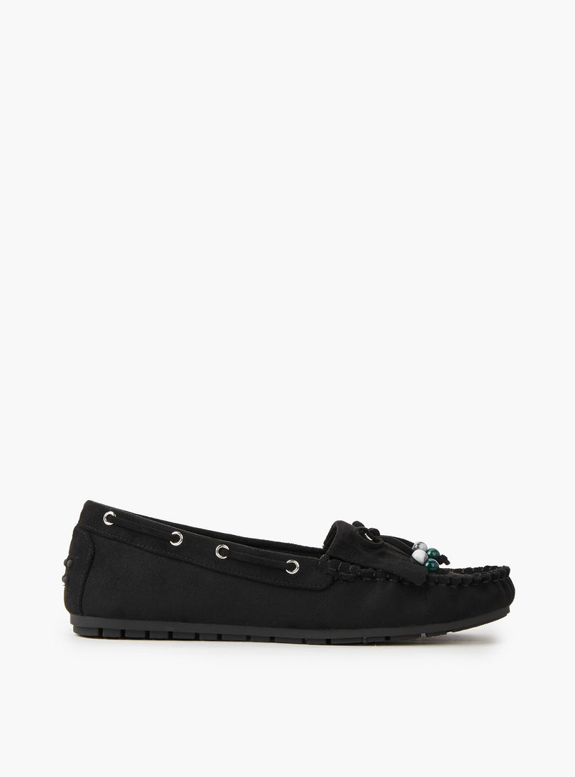 Le Confort Women Textured Moccasins-women-shoes-loafersandmoccasins-image-3