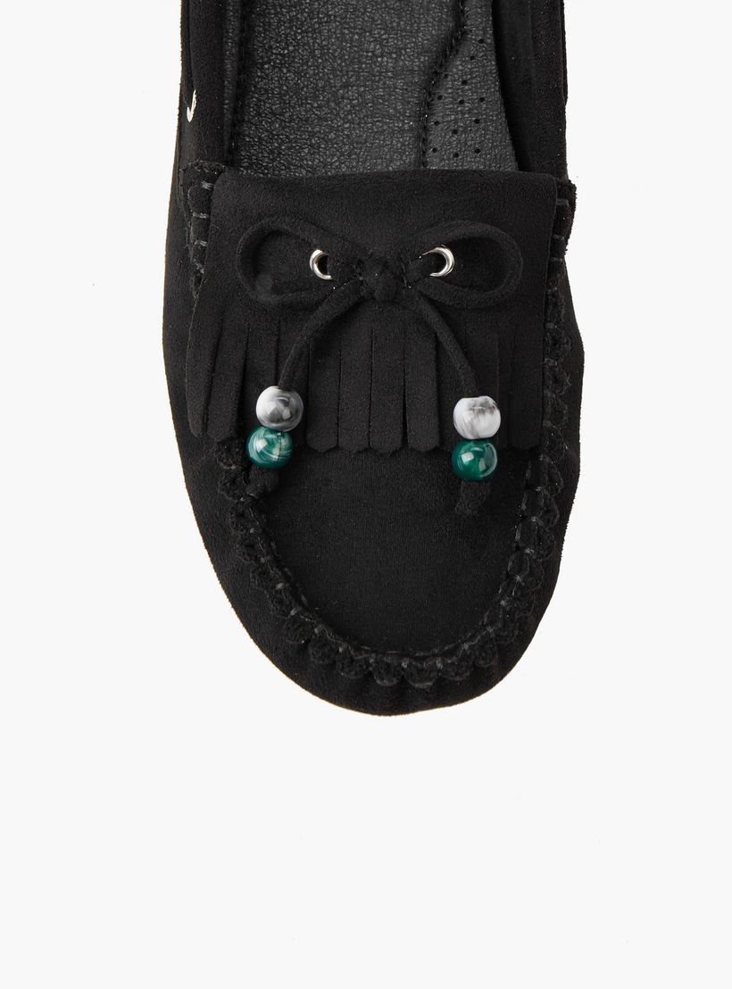 Le Confort Women Textured Moccasins-women-shoes-loafersandmoccasins-image-5