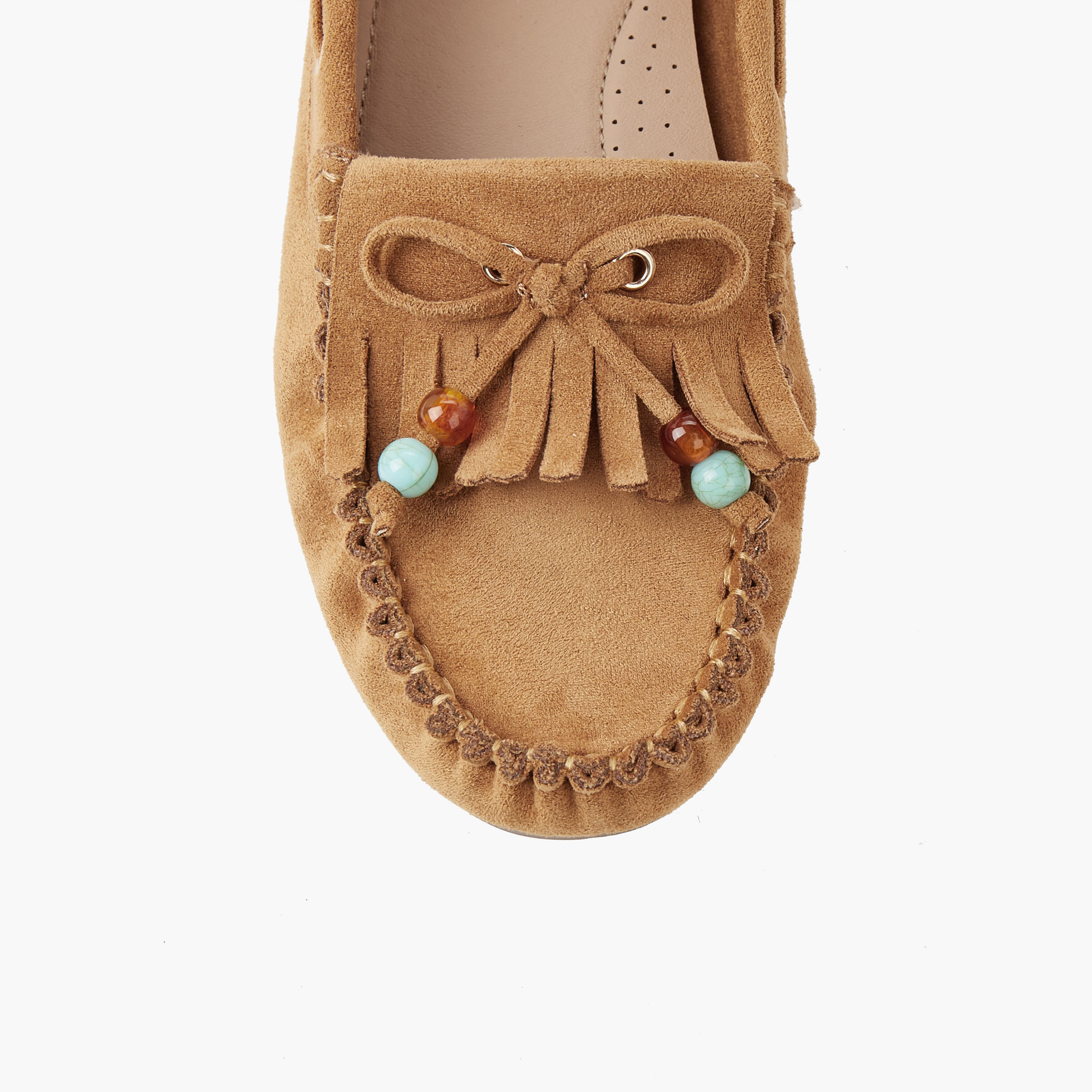 حذاء موكاسين بارز الملمس للنساء من لو كونفورت-women-shoes-loafersandmoccasins-image-5