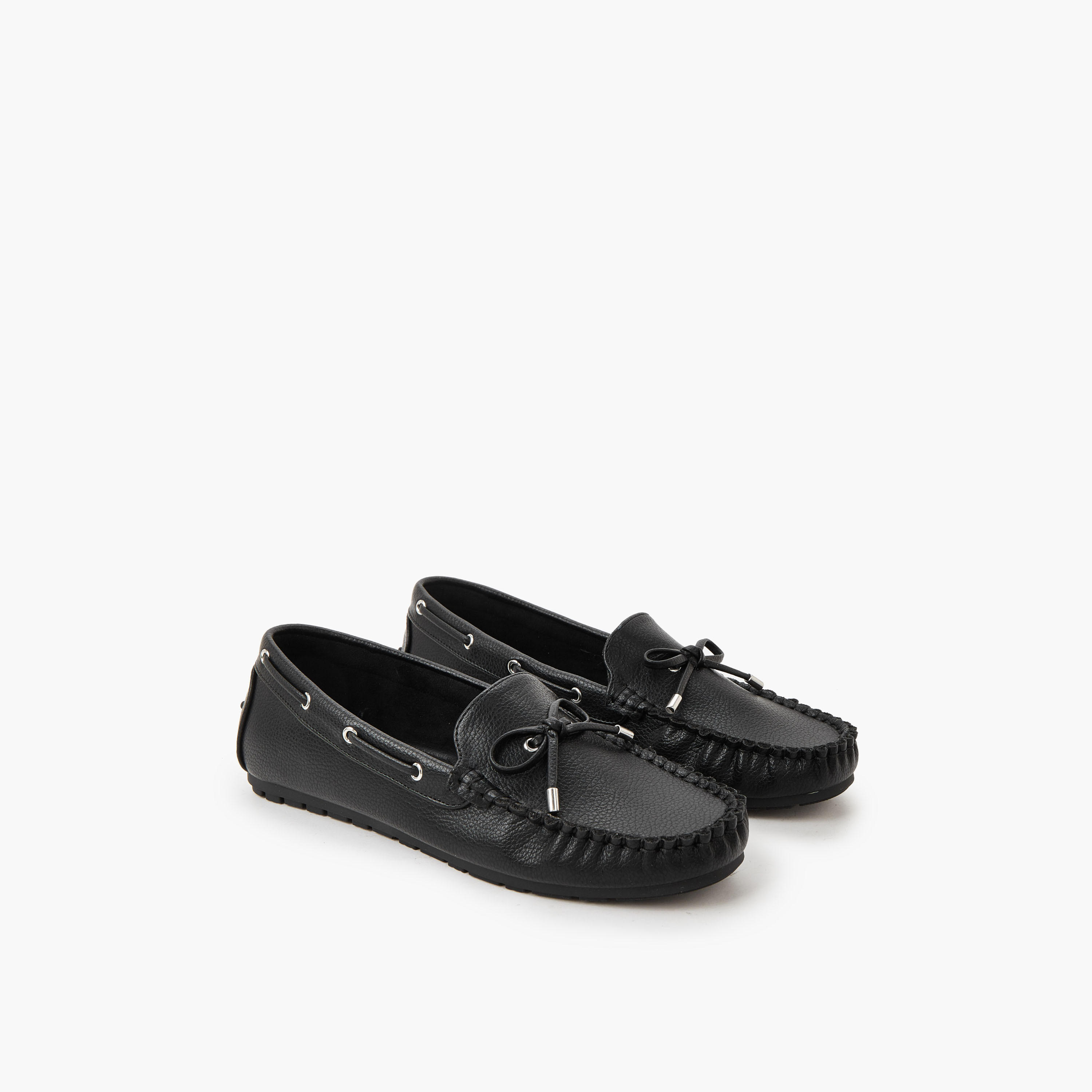 حذاء موكاسين سهل الارتداء للنساء من لو كونفورت-women-shoes-flats-moccasins-image-1