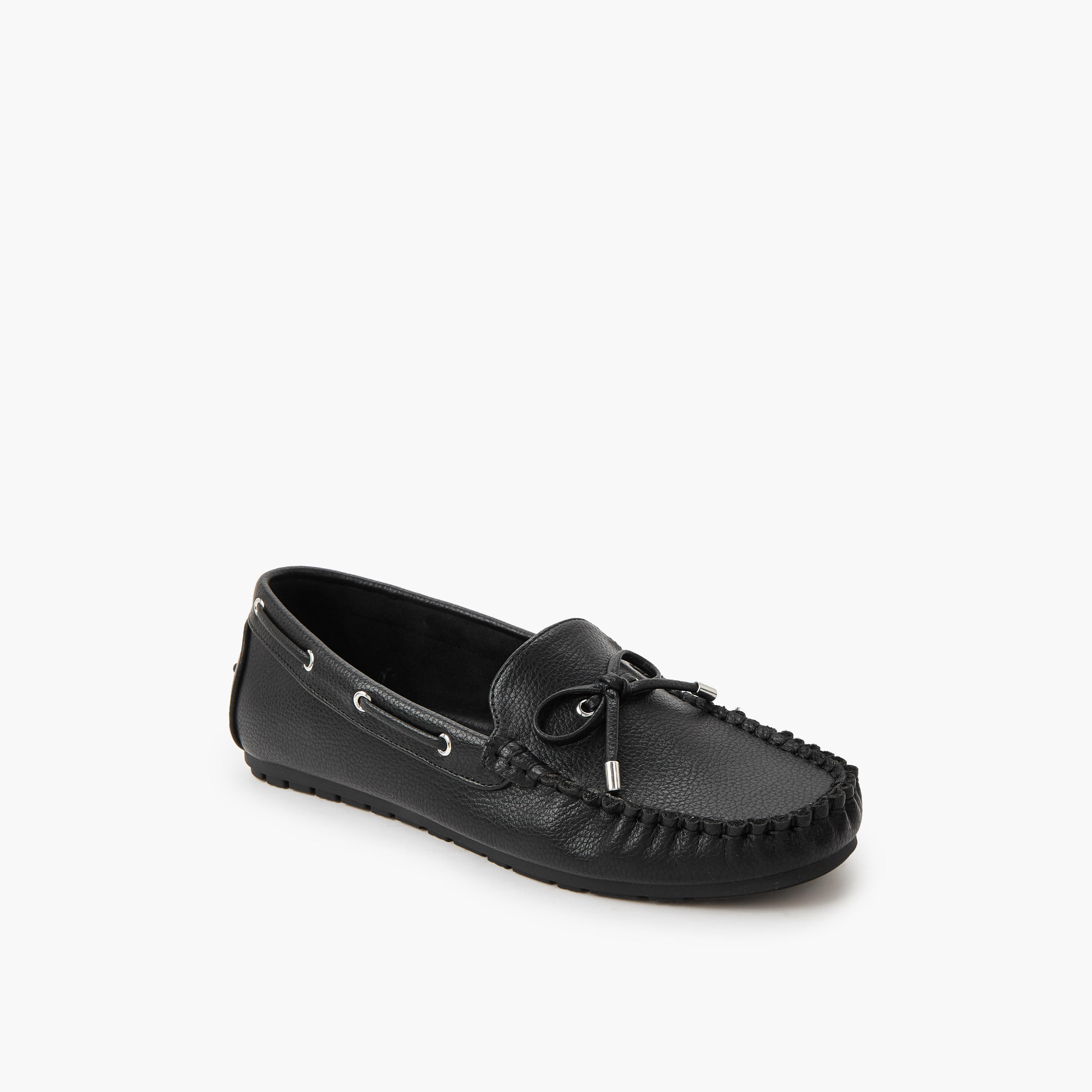 حذاء موكاسين سهل الارتداء للنساء من لو كونفورت-women-shoes-flats-moccasins-image-2