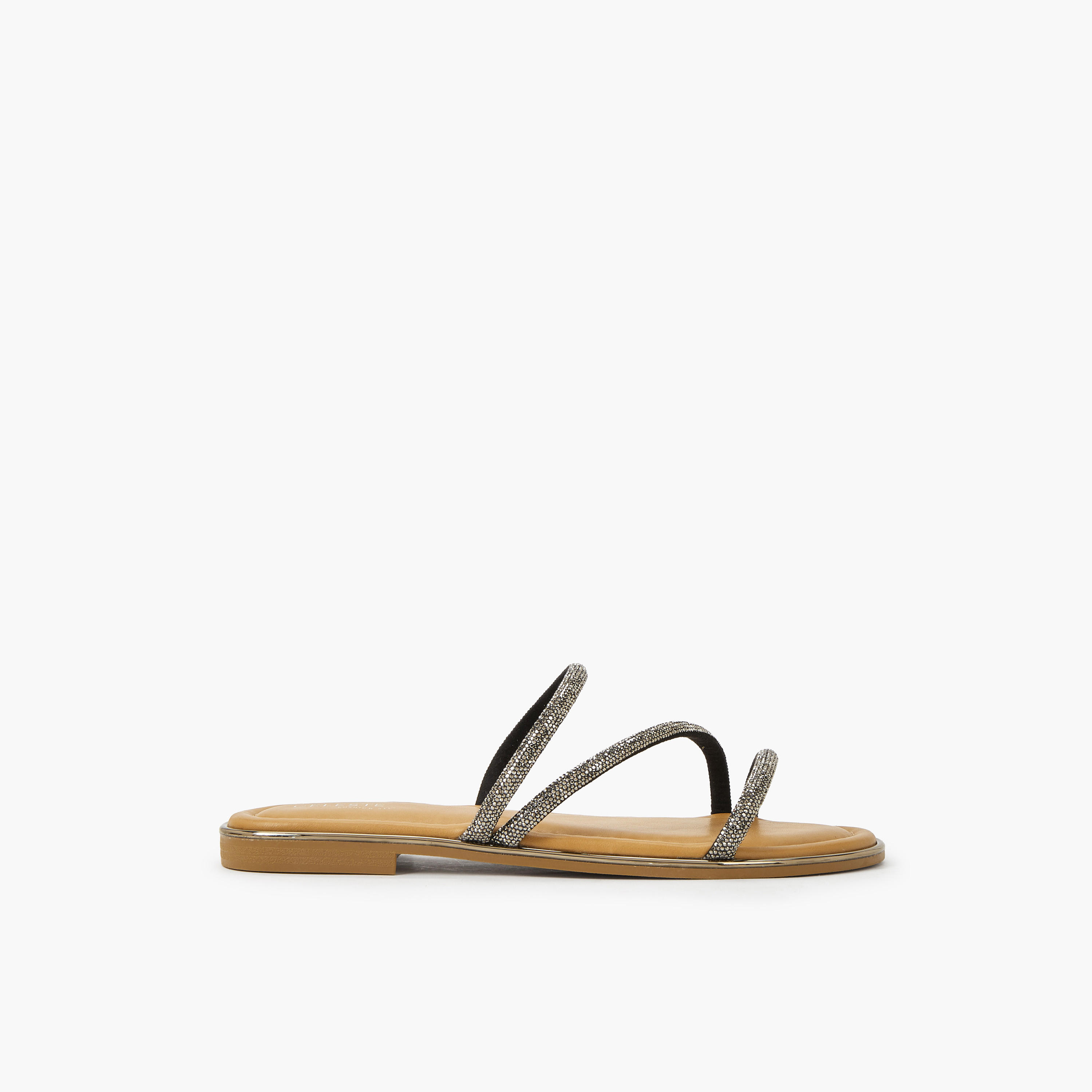 صندل مسطح مزين بالأحجار للنساء من سيليست-women-shoes-flats-sandals-image-3