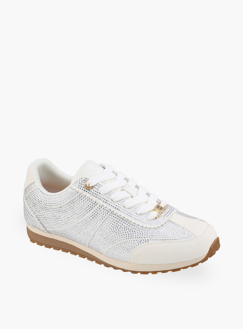 Celeste Women Embellished Lace-Up Ankle Sneakers-women-shoes-sneakers-image-2