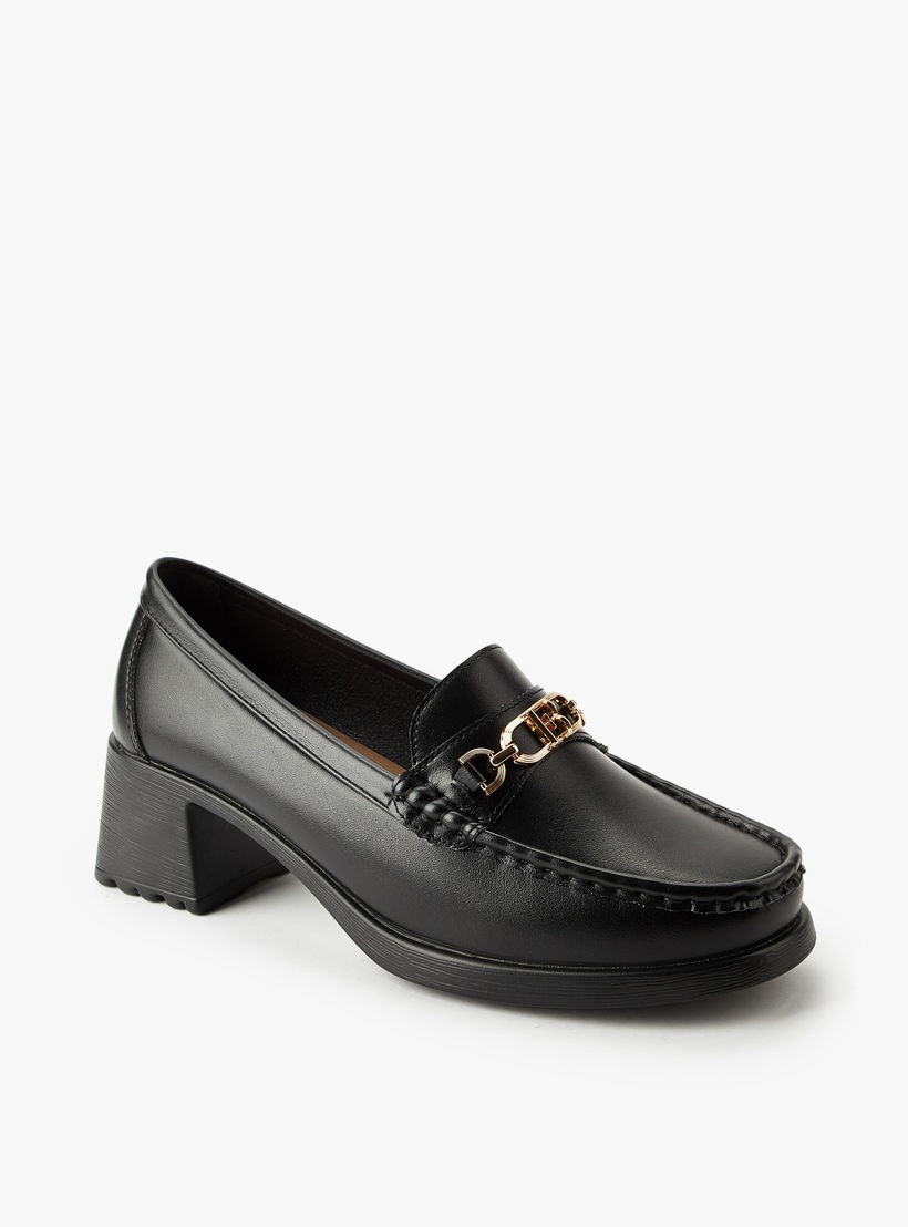 Flora Bella Women Block Heel Loafers-women-shoes-flats-loafers-image-2