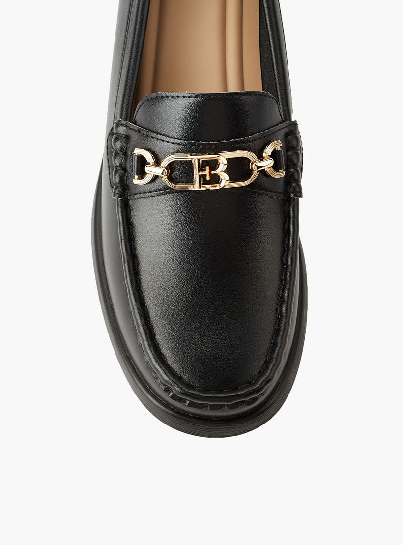 Flora Bella Women Block Heel Loafers-women-shoes-flats-loafers-image-4