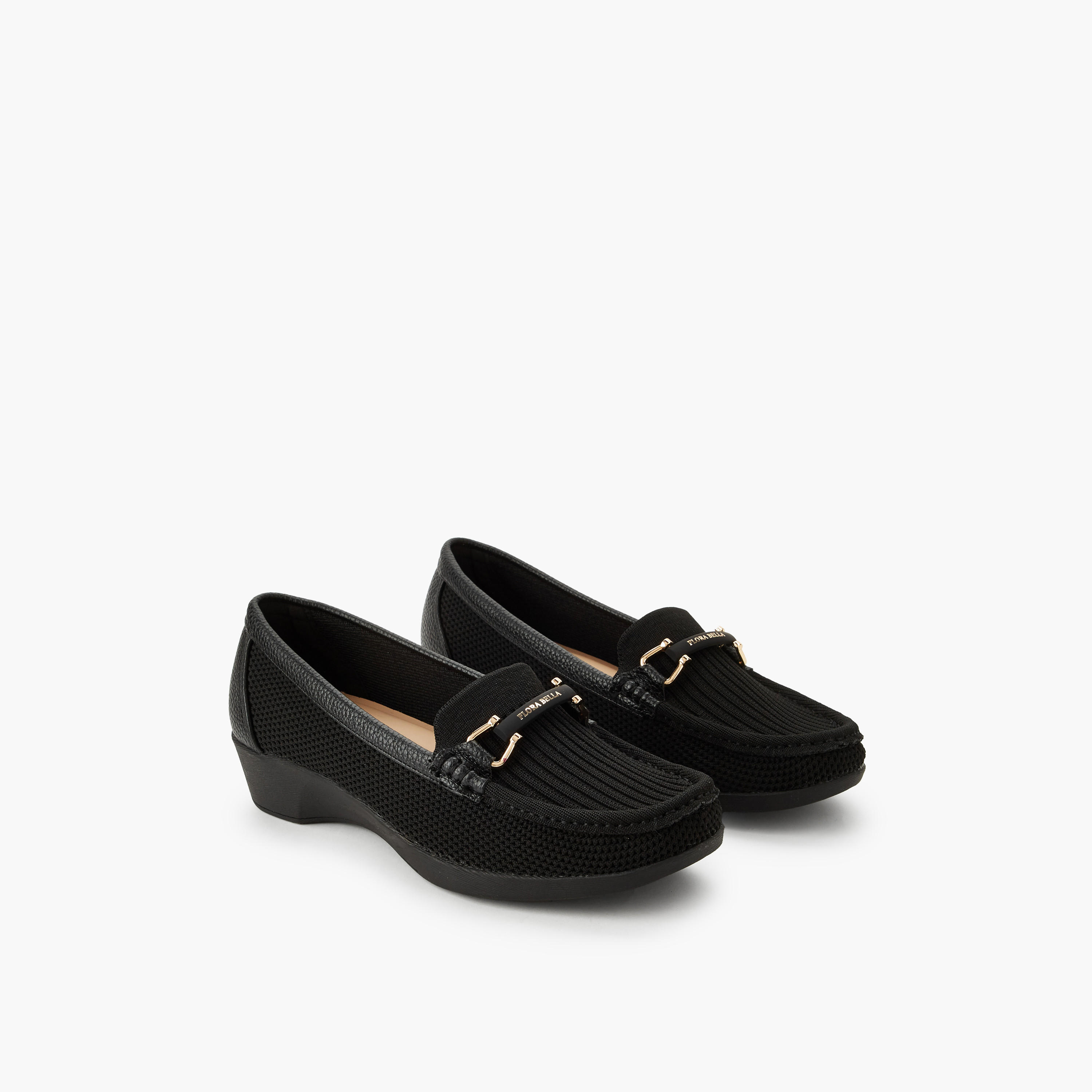 Flora Bella Women Wedge Heel Moccasins-women-shoes-flats-moccasins-image-1