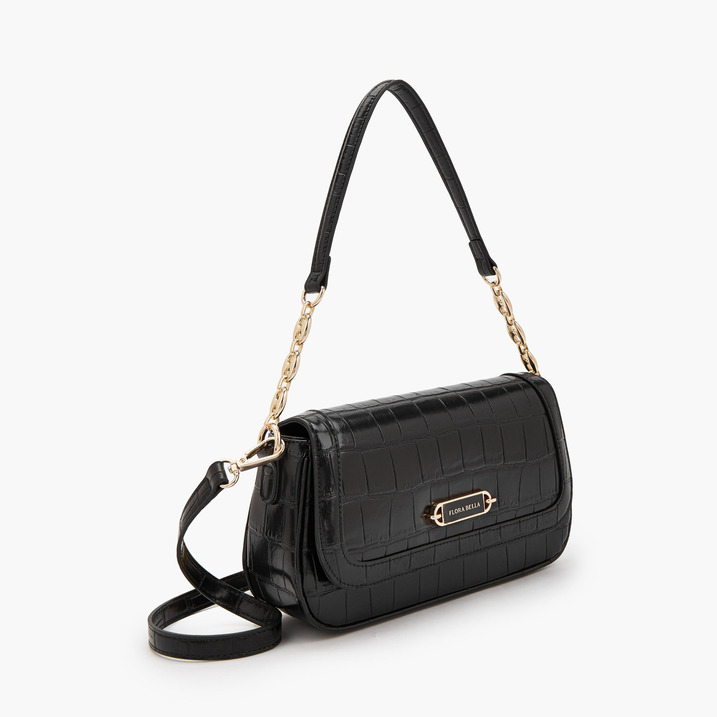 شنطة كروس بودي بارزة الملمس بطية إغلاق مغناطيسية من فلورا بيلا-women-bagsandwallets-handbags-image-3