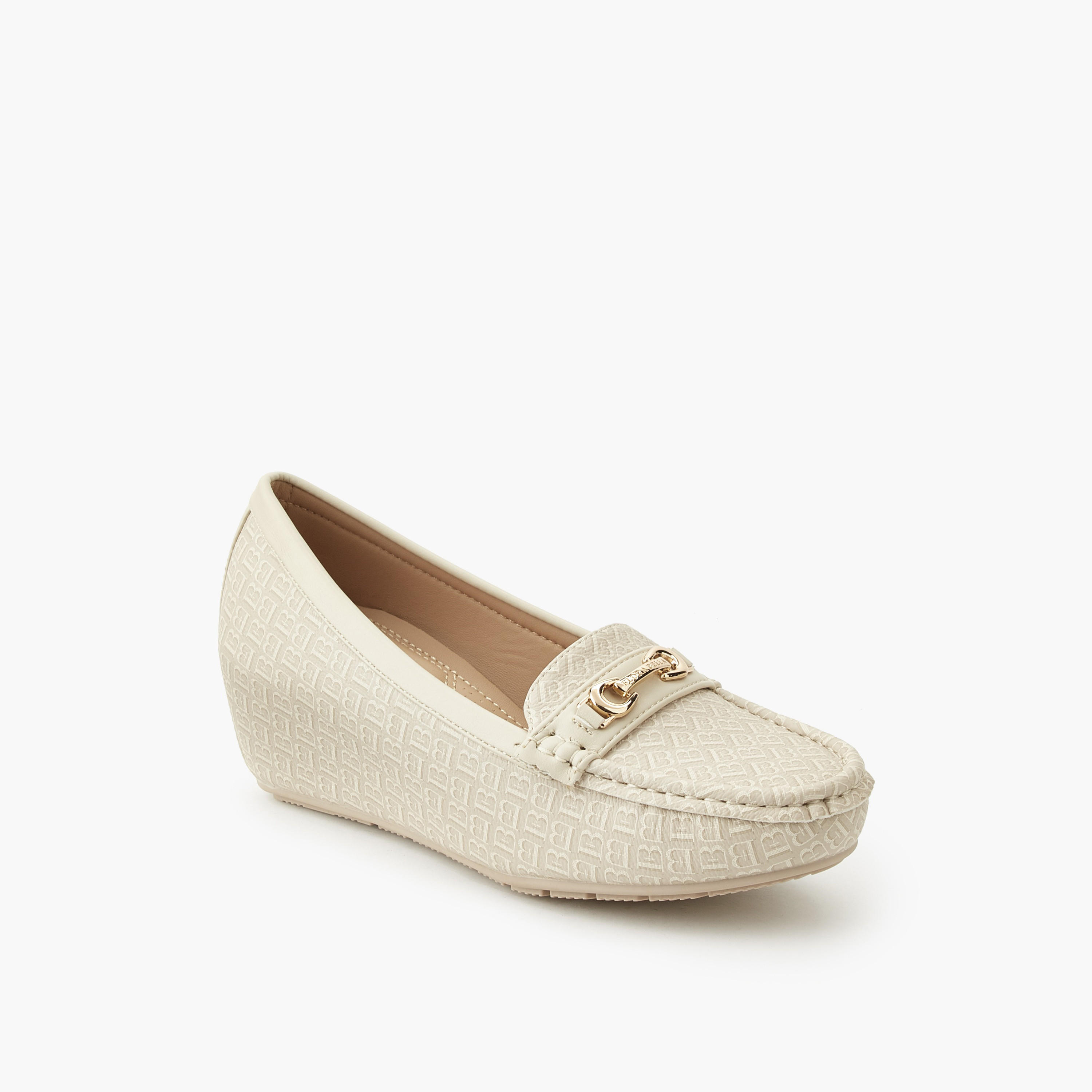 Flora Bella Women Wedge Heel Loafers-women-shoes-heels-image-2