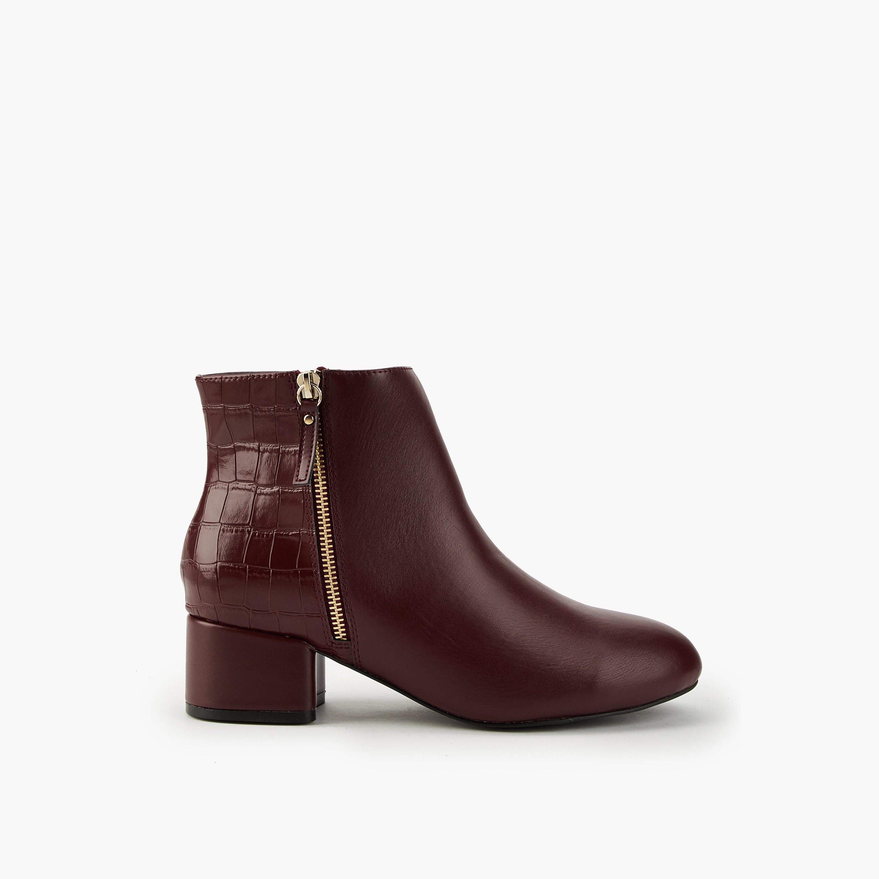 Flora Bella Women Zip Closure Ankle Boots-women-shoes-boots-image-2