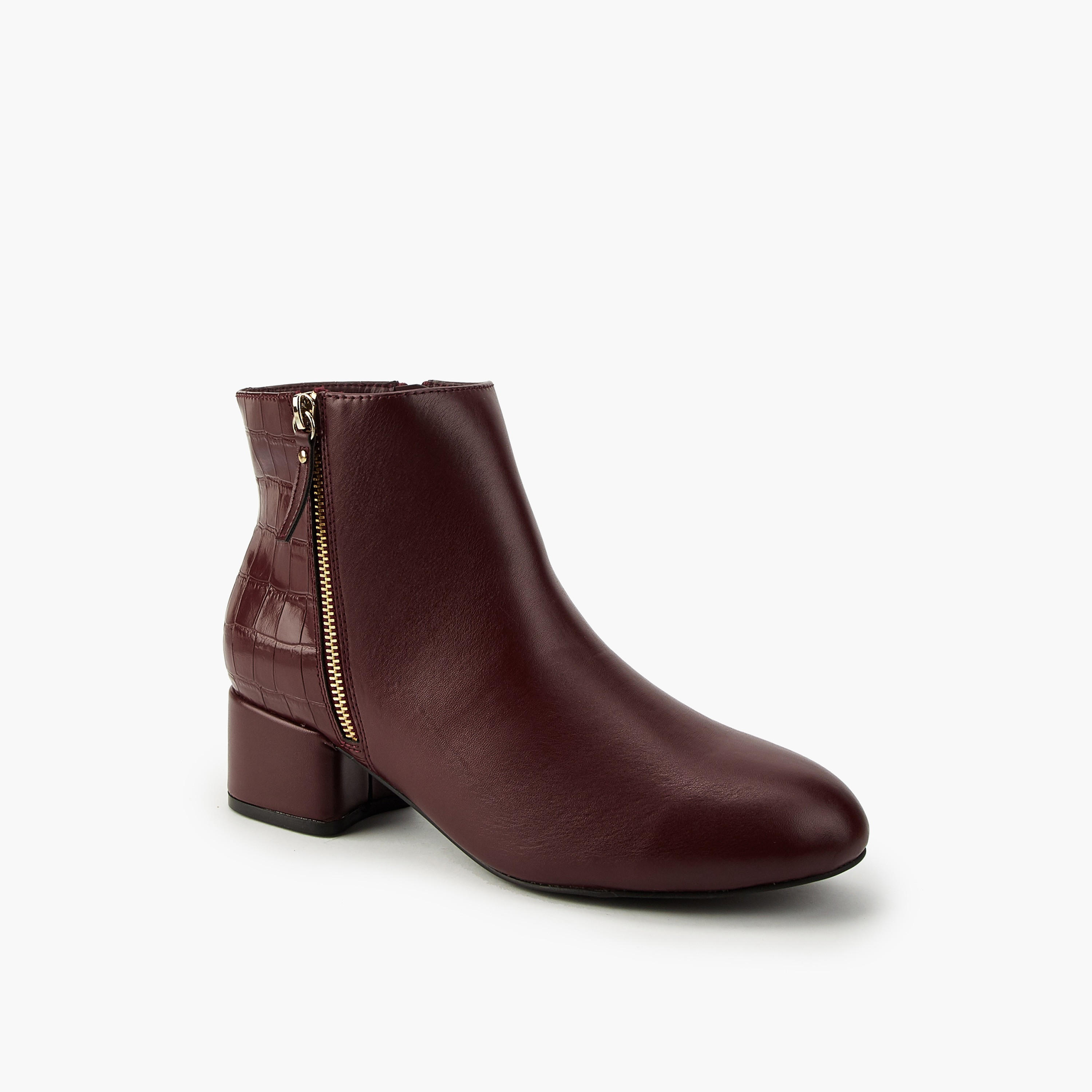 Flora Bella Women Zip Closure Ankle Boots-women-shoes-boots-image-3