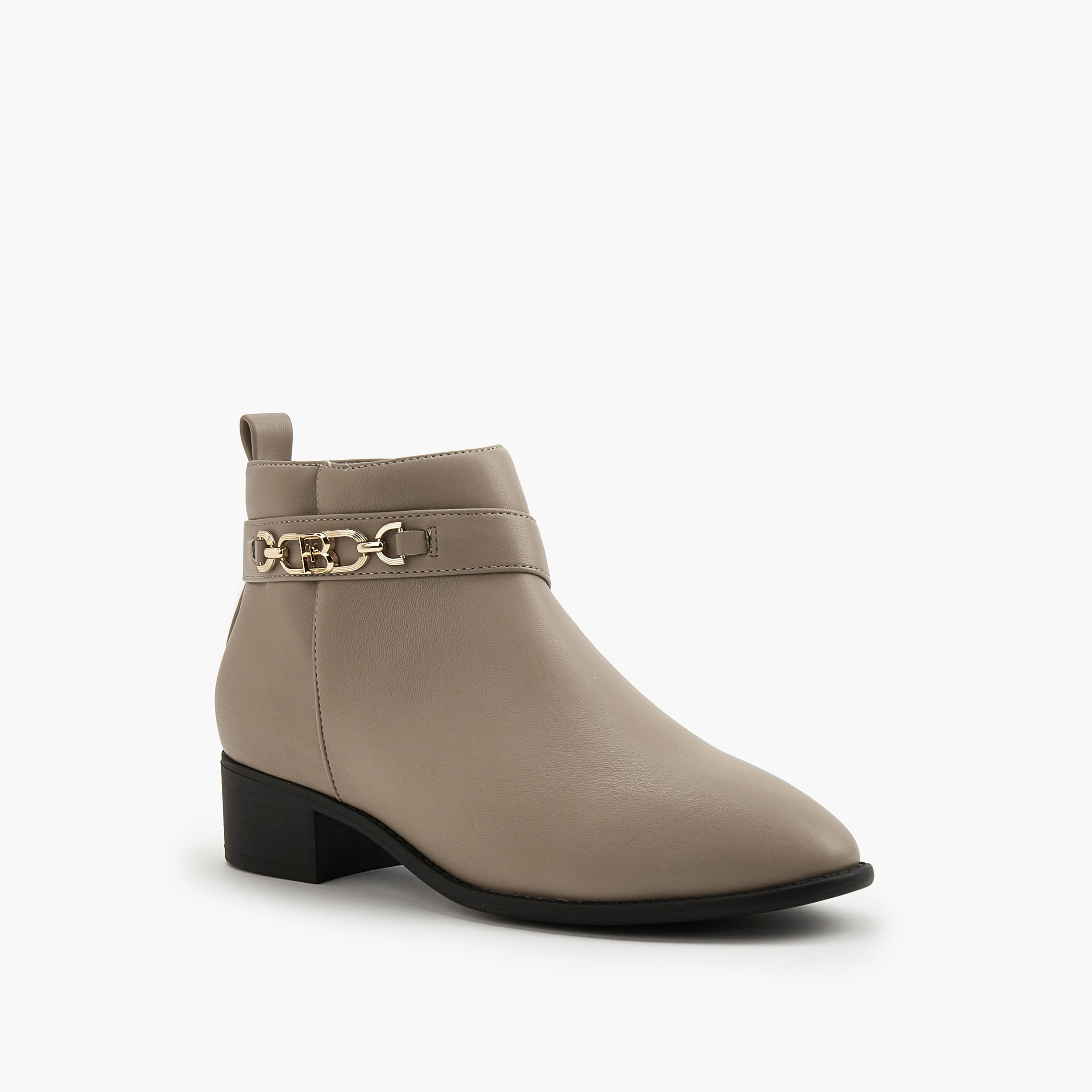 بوت كاحل بسحاب إغلاق وزينة سلسلة من فلورا بيلا-women-shoes-boots-image-3
