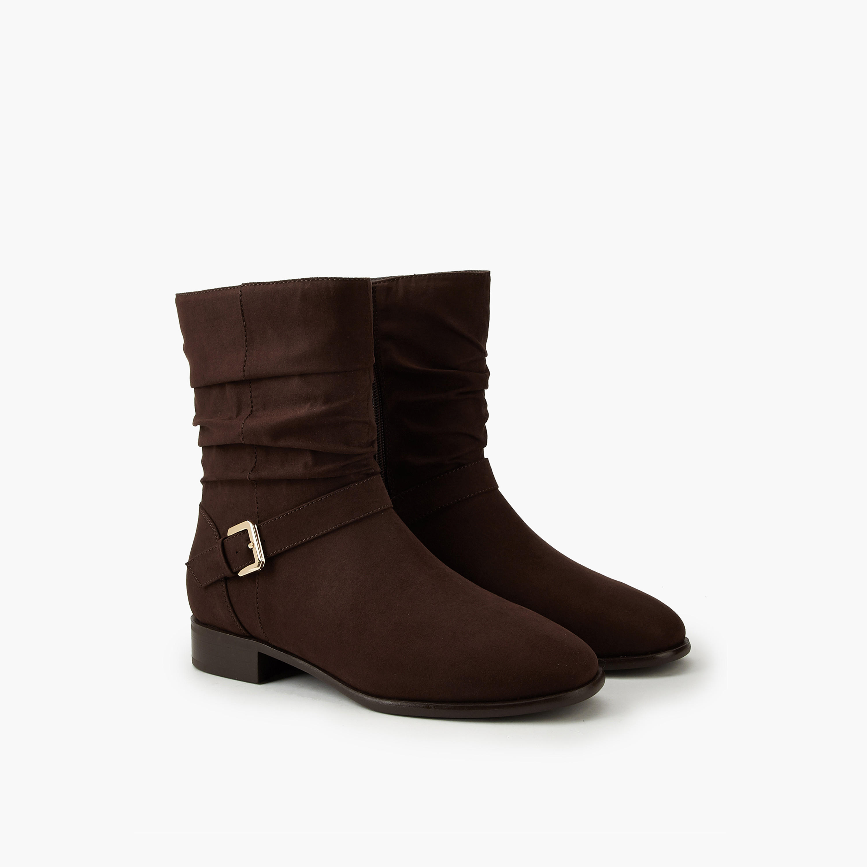 Flora Bella Women's Ankle Boots with Zip Closure-women-shoes-boots-image-1