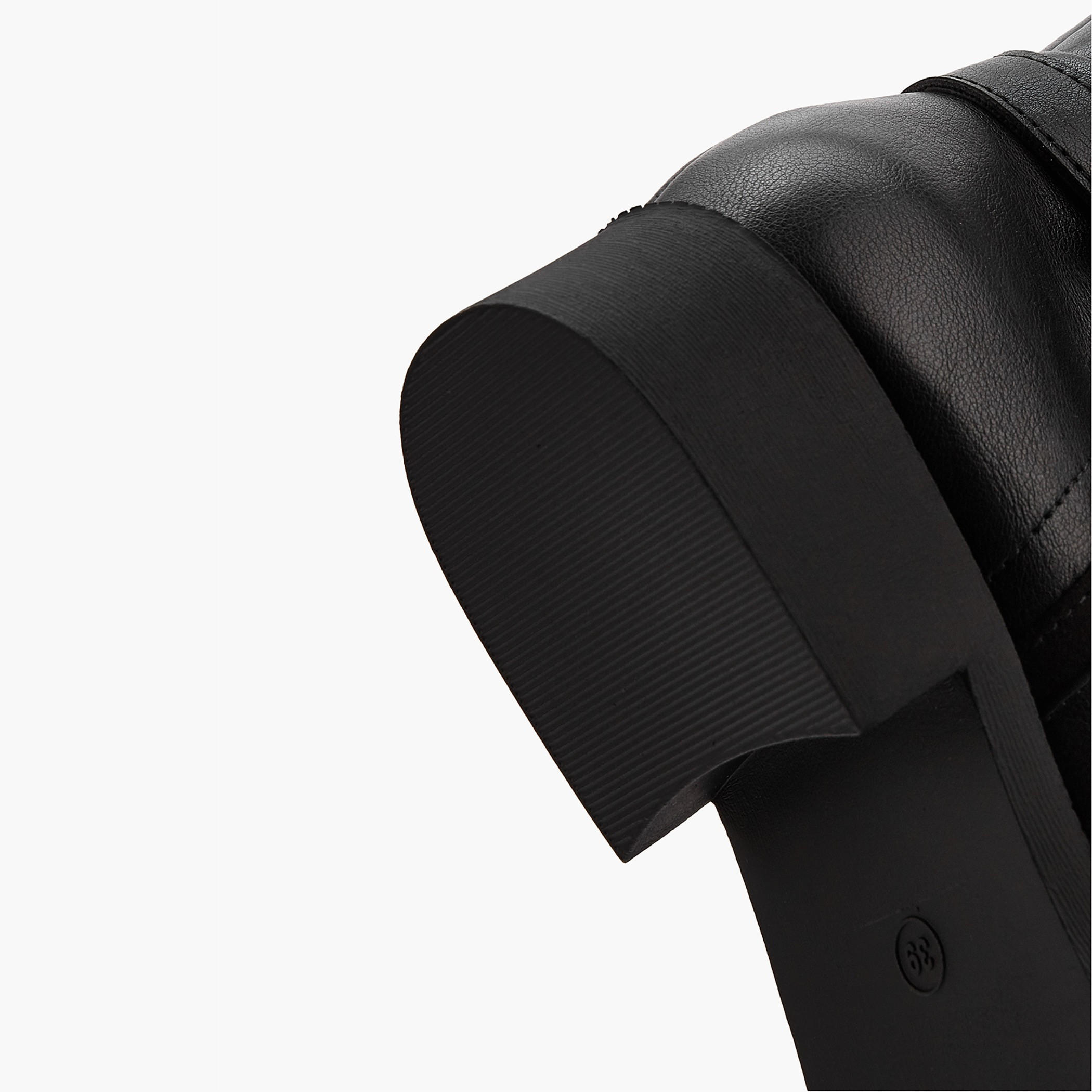 Flora Bella Buckle Detail High Shaft Boots with Zip Closure-women-shoes-boots-image-3