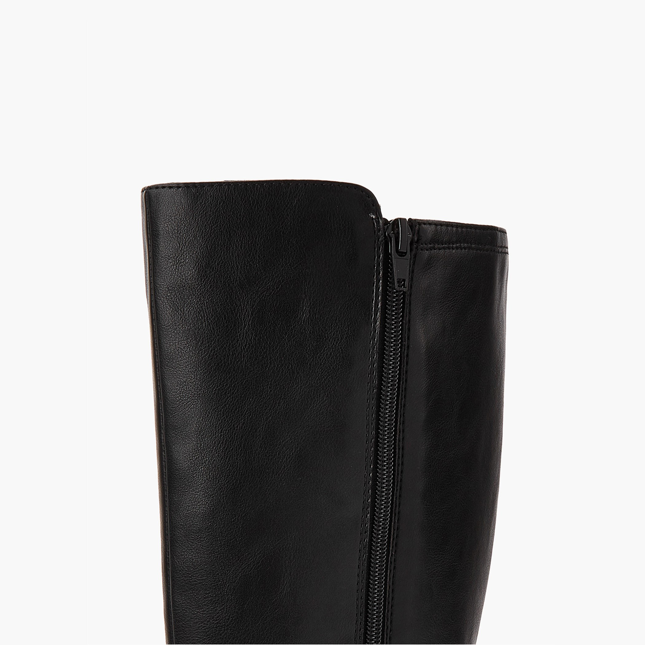 Flora Bella Buckle Detail High Shaft Boots with Zip Closure-women-shoes-boots-image-6