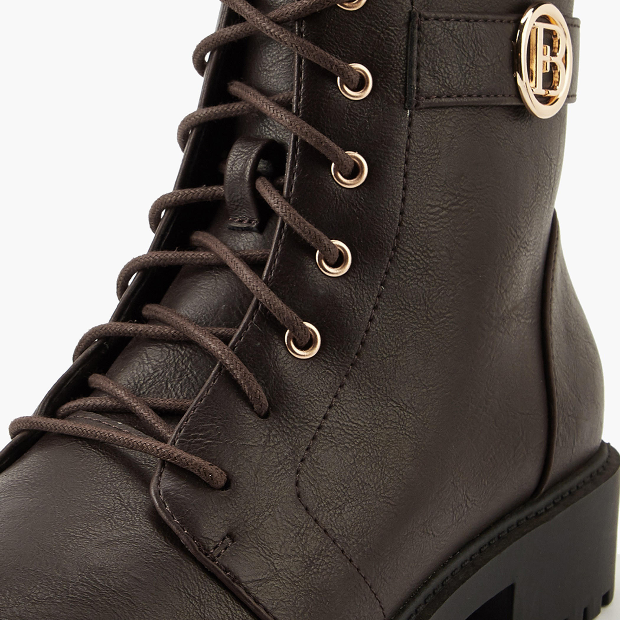 Flora Bella Solid Ankle Boots with Zip Closure-women-shoes-boots-image-4