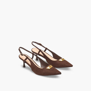 Celeste Women Pointed Toe Flared Heel Slingback Sandals-women-shoes-sandals-image-1