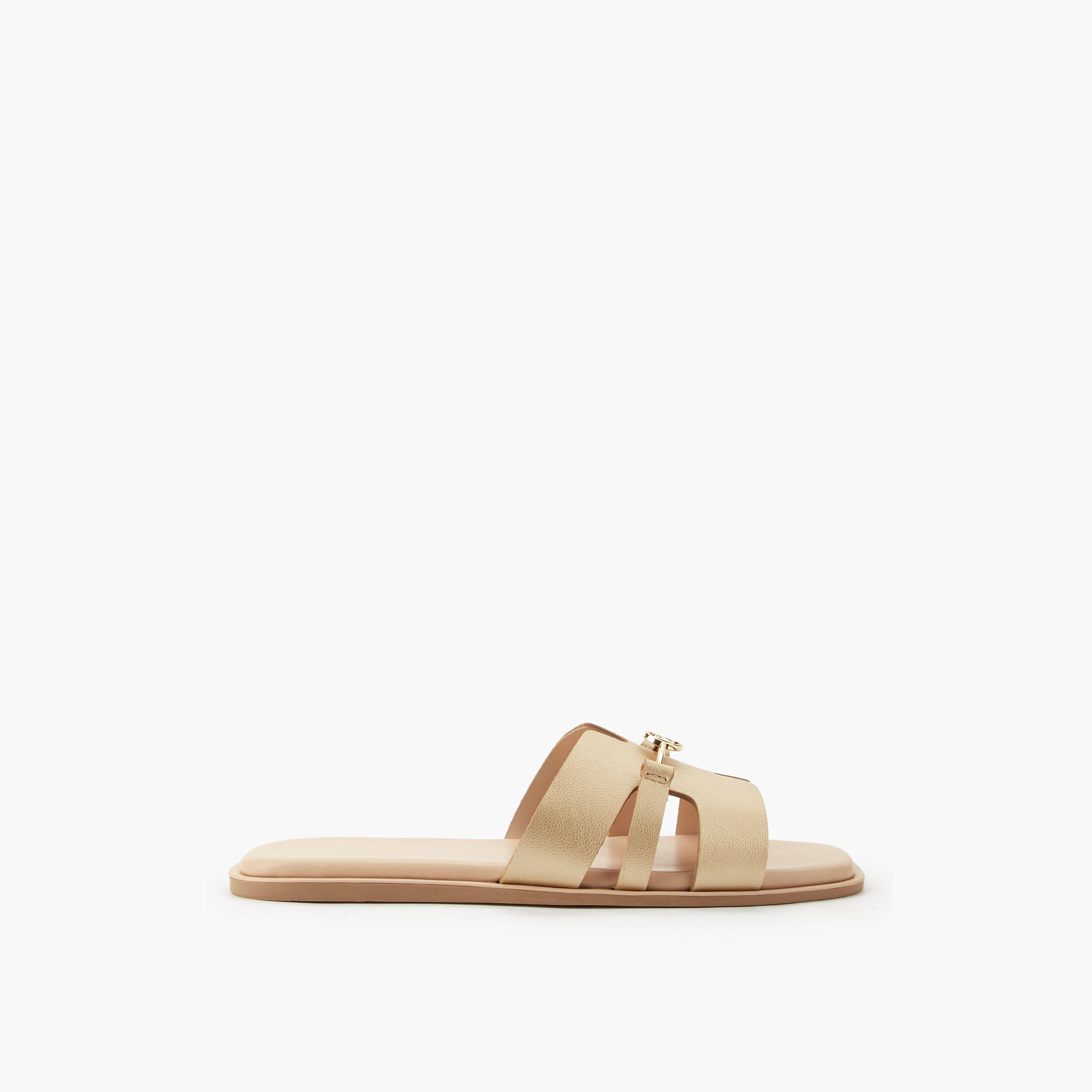 شبشب بزينة ميتاليك للنساء من بابريكا-women-shoes-flats-sandals-image-3