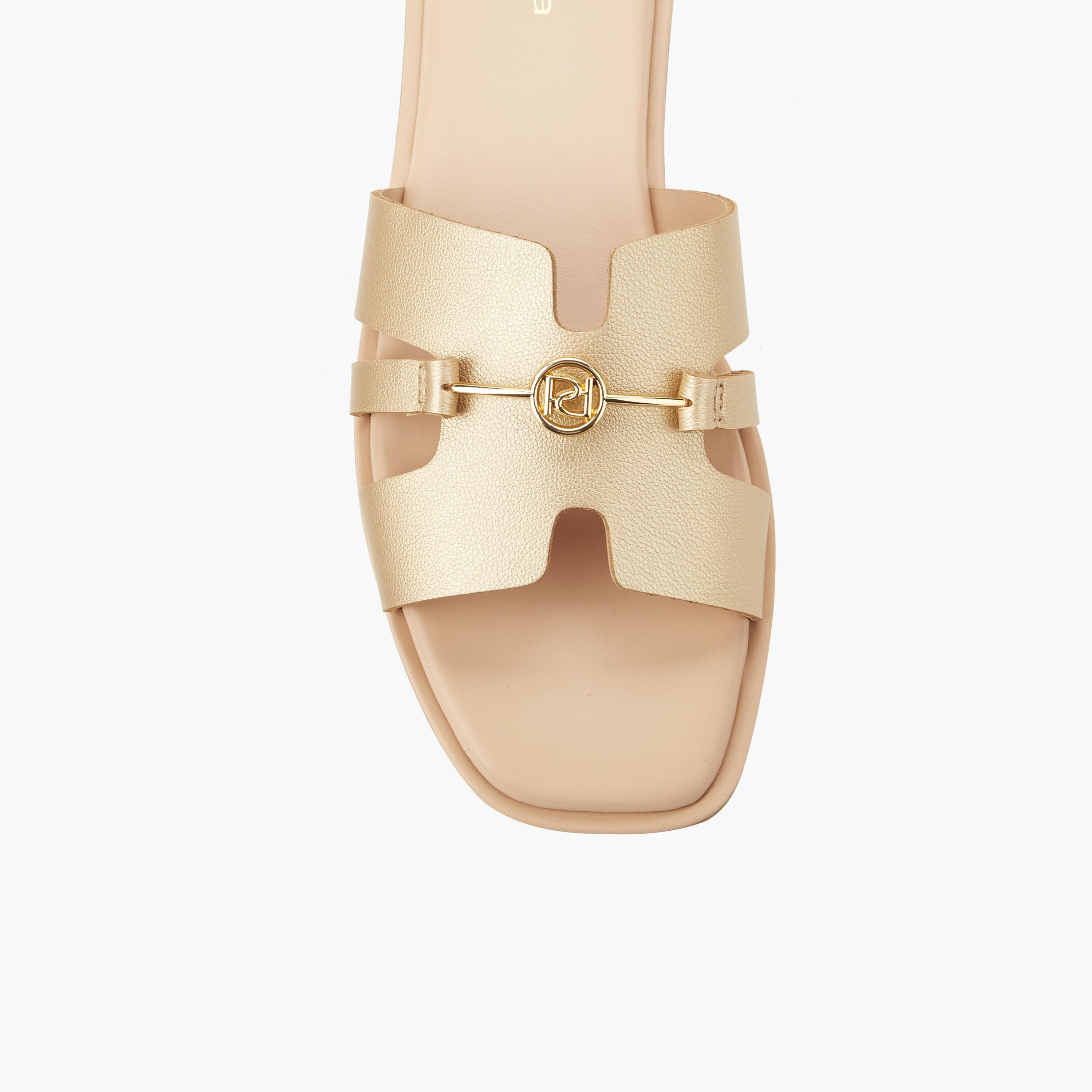 شبشب بزينة ميتاليك للنساء من بابريكا-women-shoes-flats-sandals-image-4
