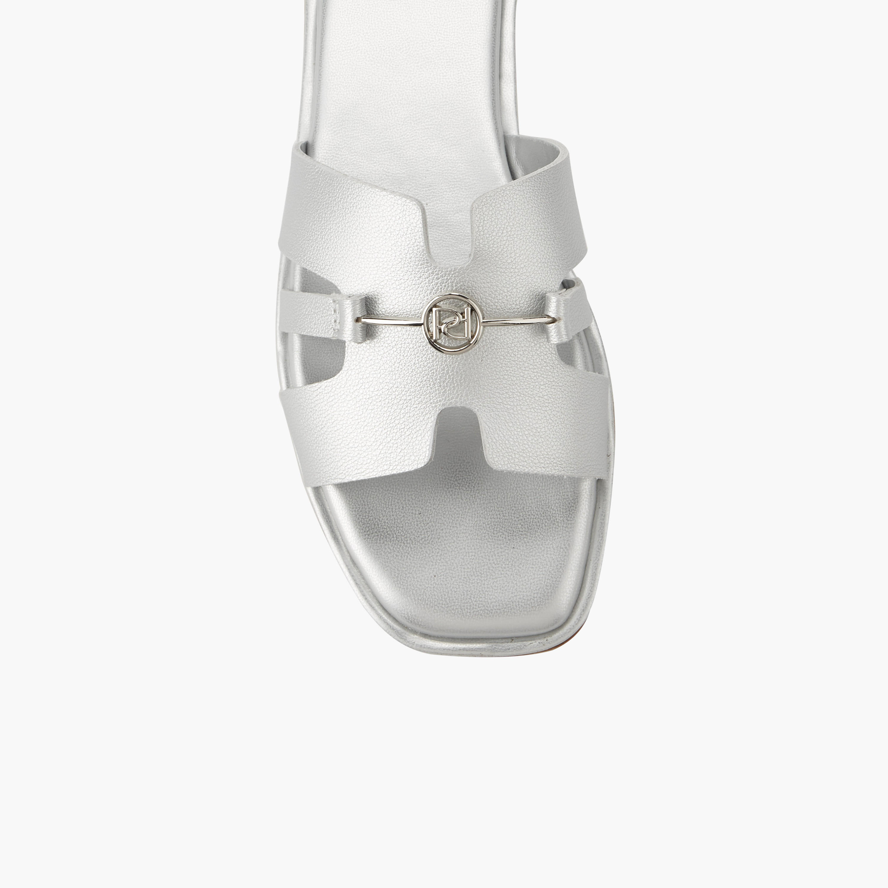 Paprika Women Metallic Accent Slide Sandals-women-shoes-flats-sandals-image-4