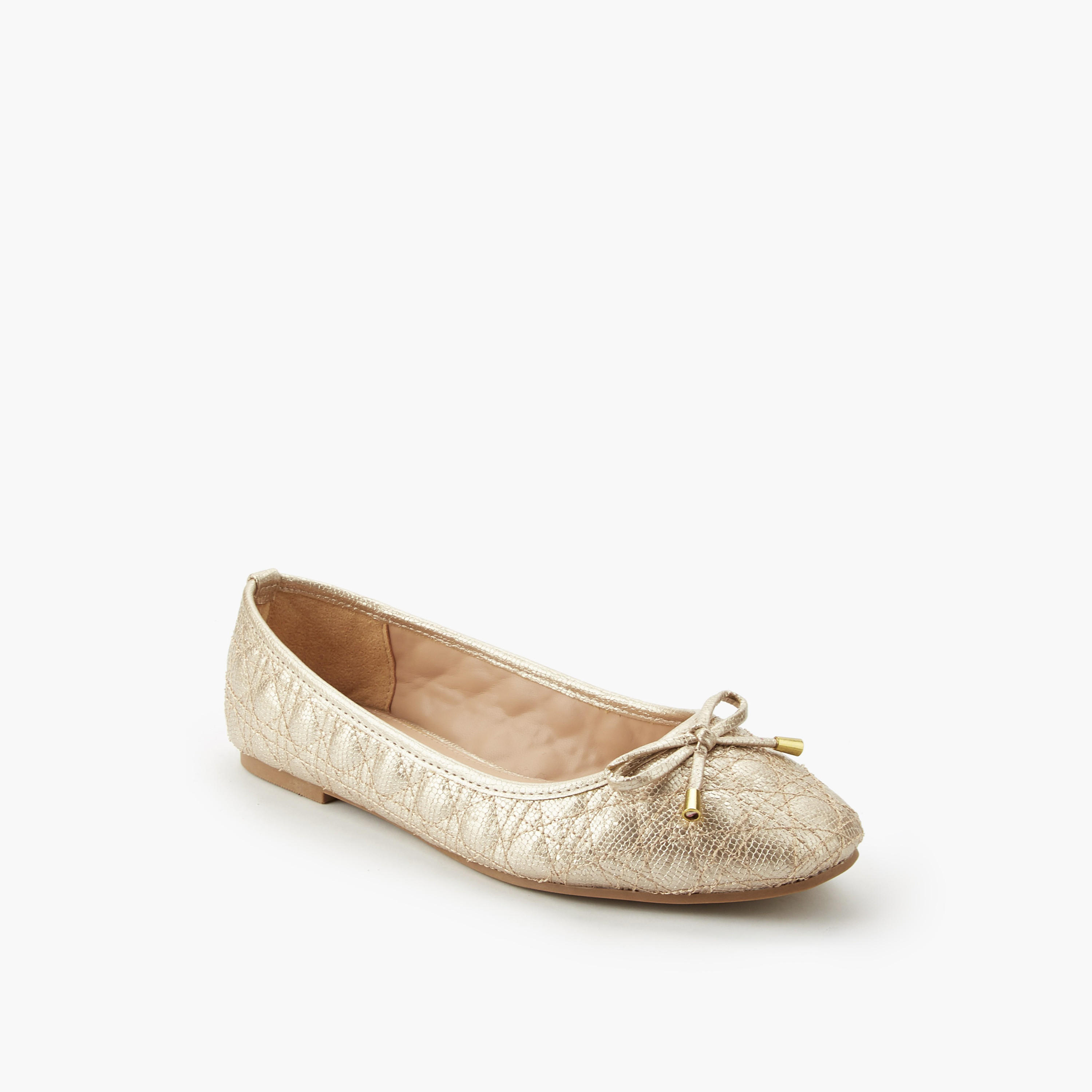 Paprika Women Quilted Ballerina Shoes-women-shoes-ballerinas-image-2