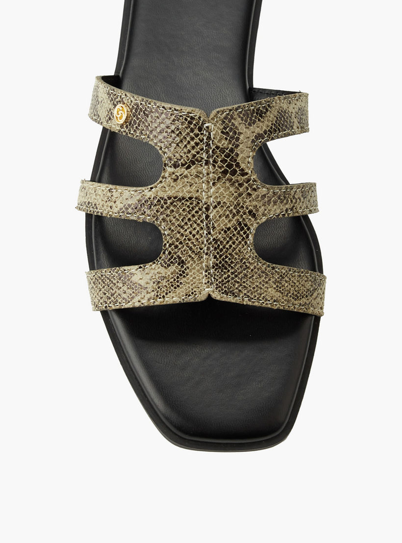 صندل سهل الارتداء بطبعات حيوانات للنساء من سيليست-women-shoes-flats-sandals-image-4