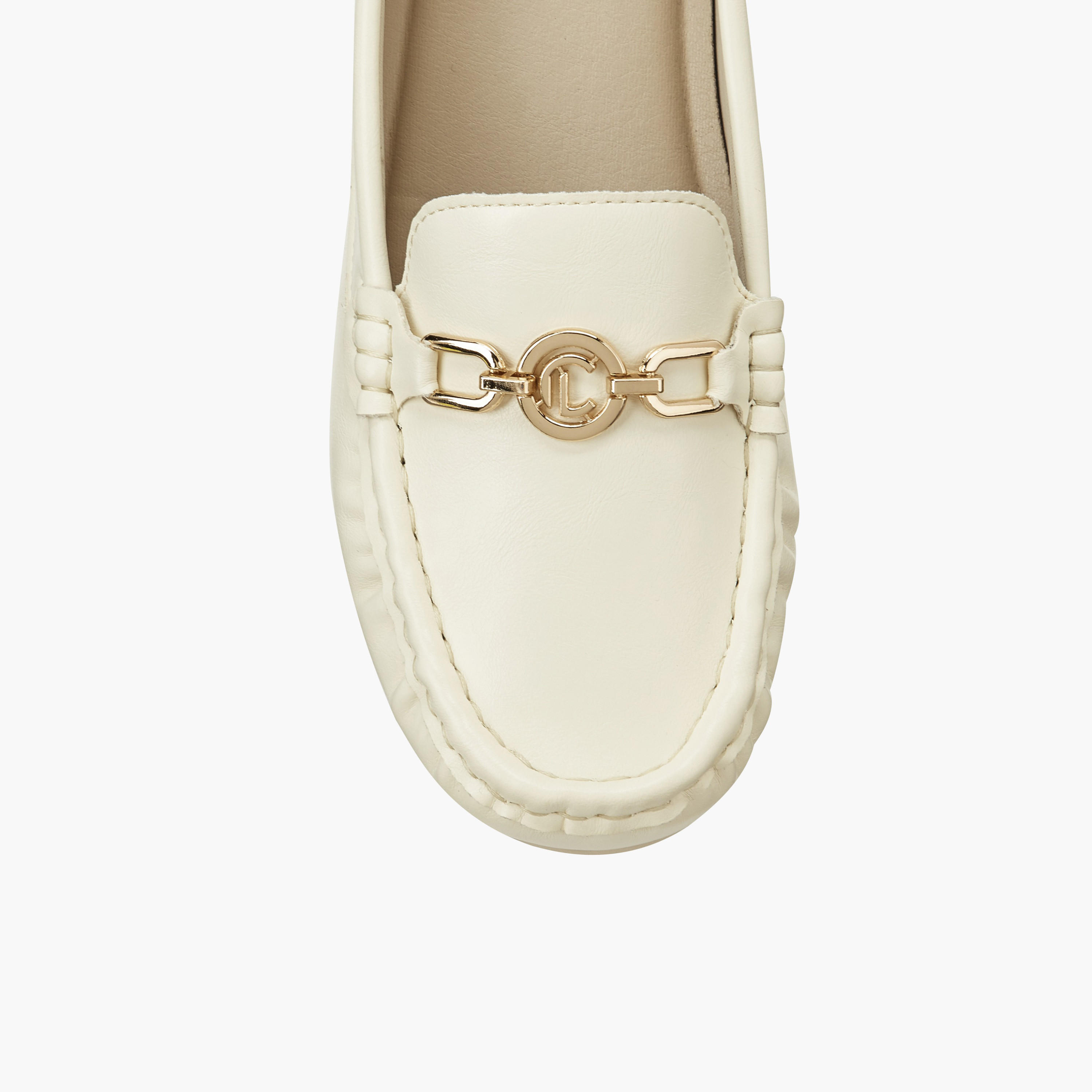 Le Confort Women Wedge Heel Slip-On Loafers-women-shoes-heels-image-5