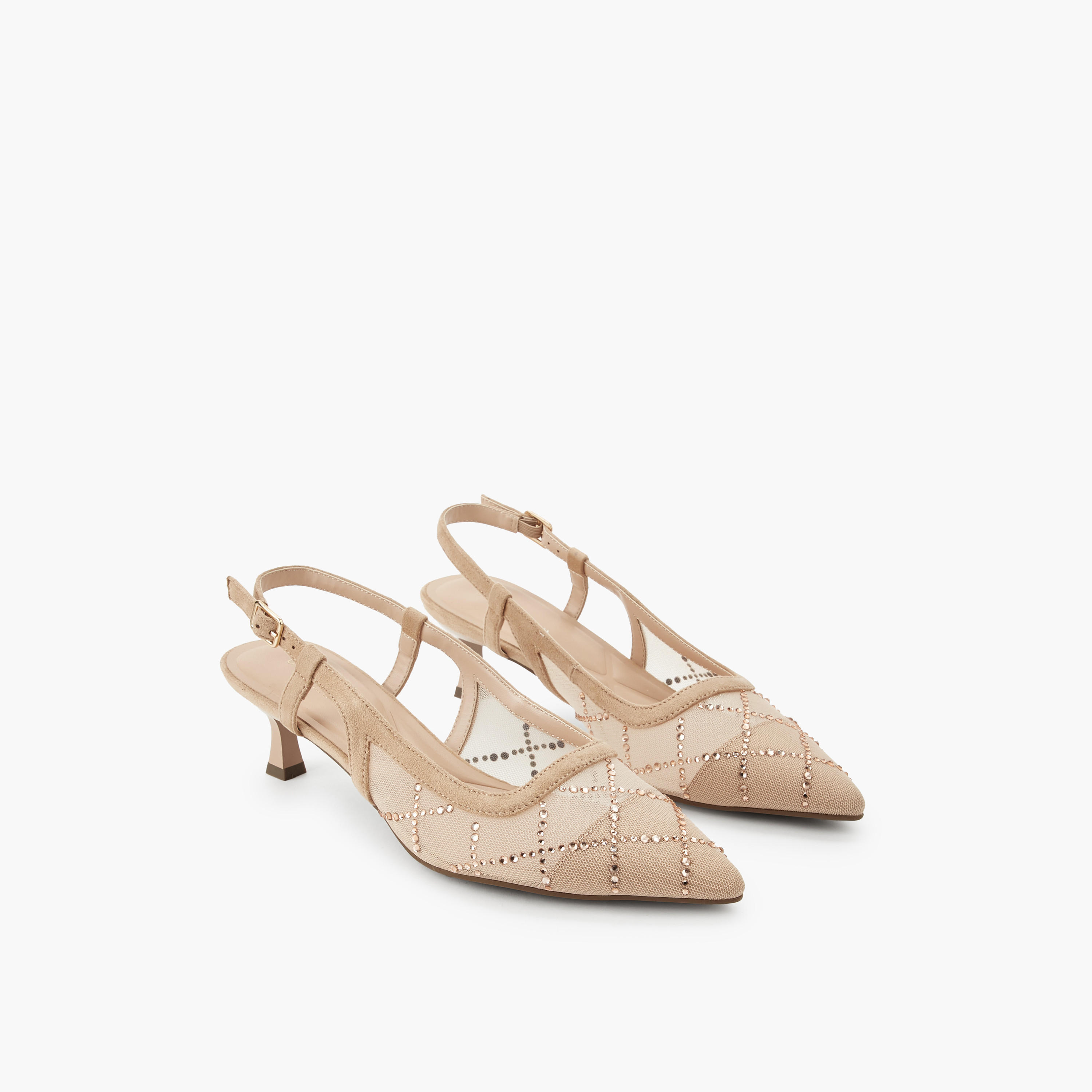 حذاء بكعب صغير مزين بمقدمة مدببة للنساء من سيليست-women-shoes-sandals-heeled-image-1