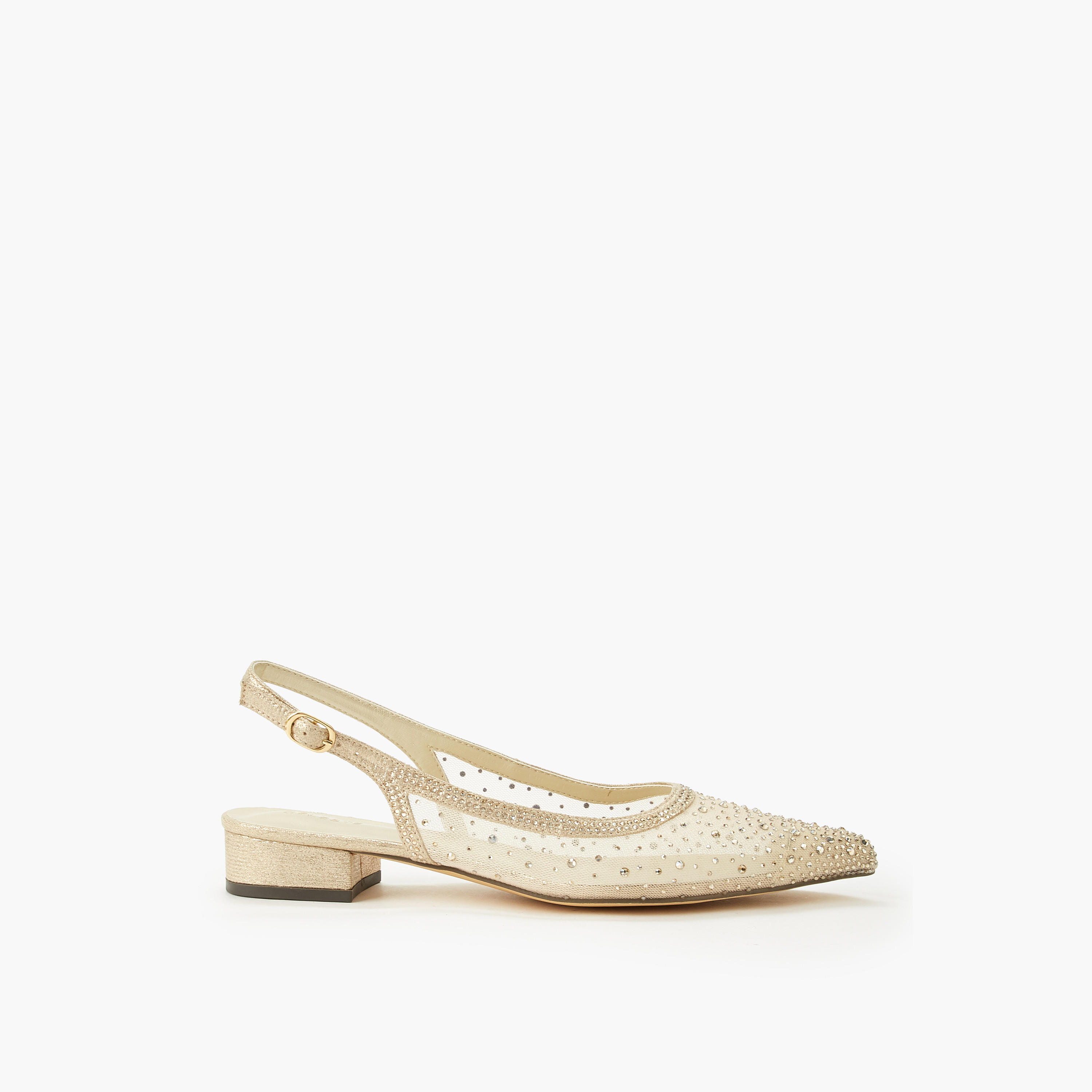 حذاء بمقدمة مدببة وإبزيم إغلاق وتزيينات للنساء من سيليست-women-shoes-sandals-heeled-image-3