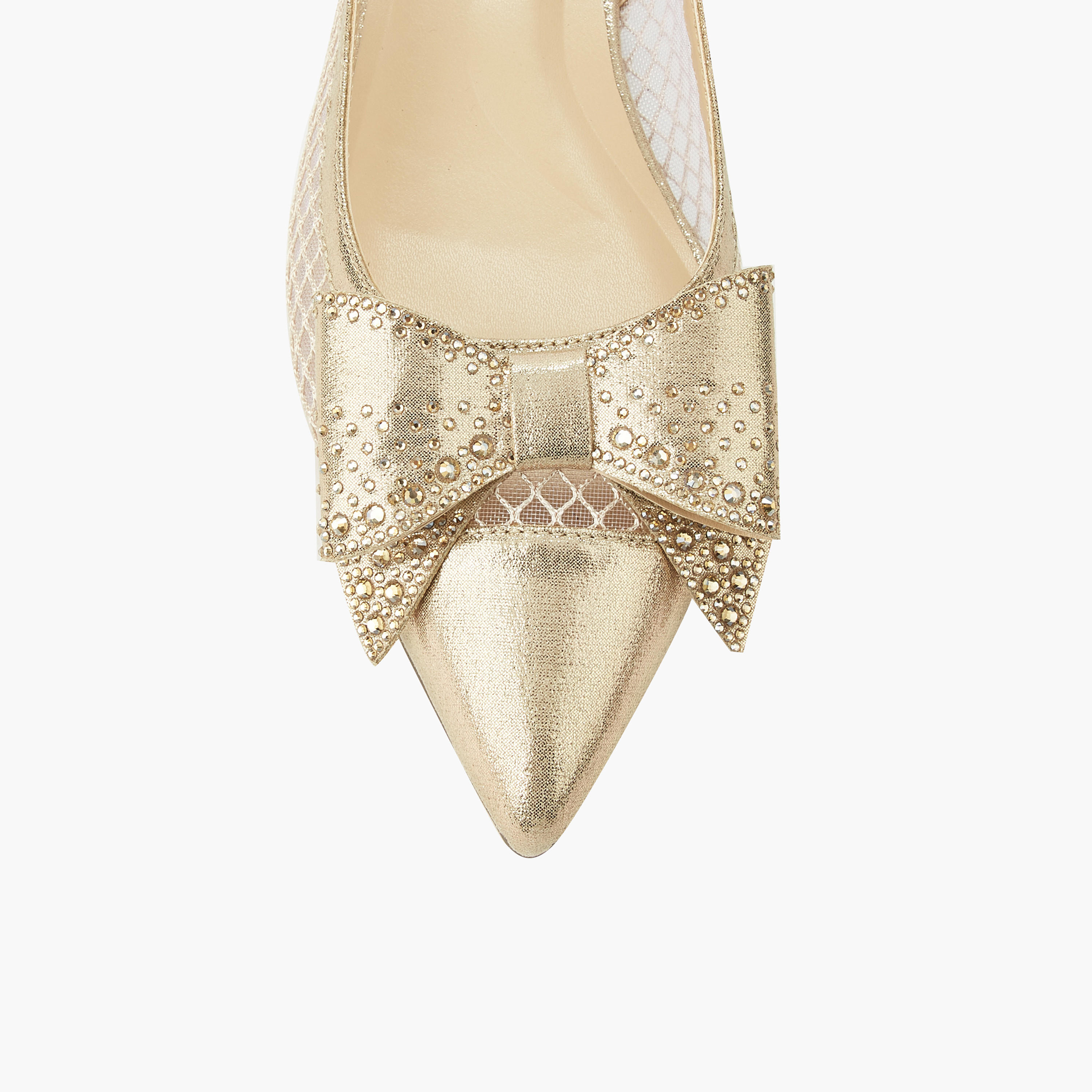 Celeste Women Bow Embellished Buckle Closure Pointed Toe Shoes-women-shoes-sandals-heeled-image-4