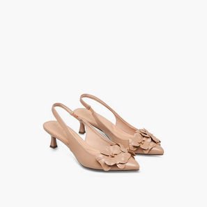 Celeste Women Floral Accent Kitten Heel Slingback Shoes-women-shoes-sandals-image-1