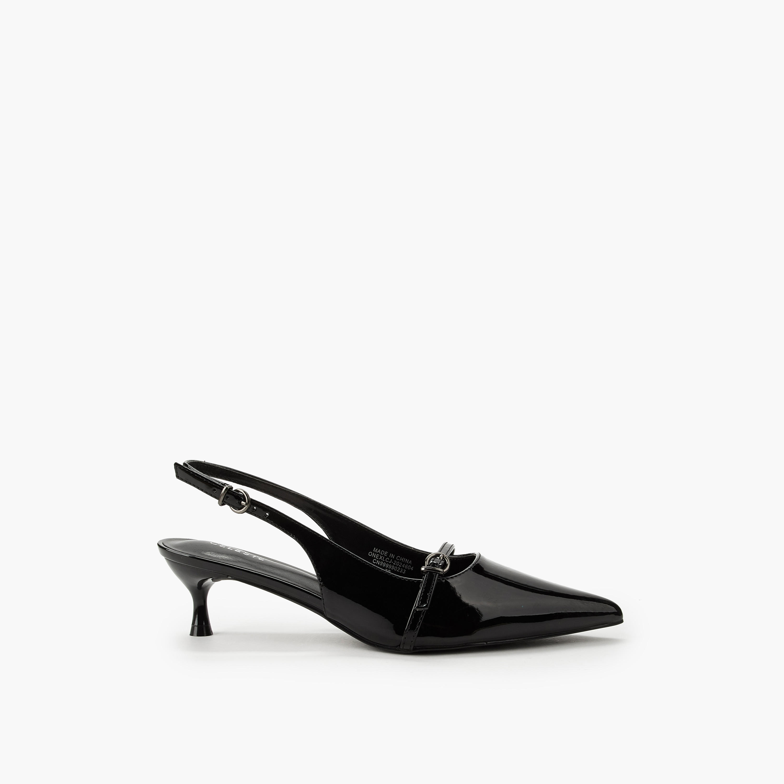 حذاء بمقدمة مدببة وكعب صغير للنساء من سيليست-women-shoes-sandals-heeled-image-3