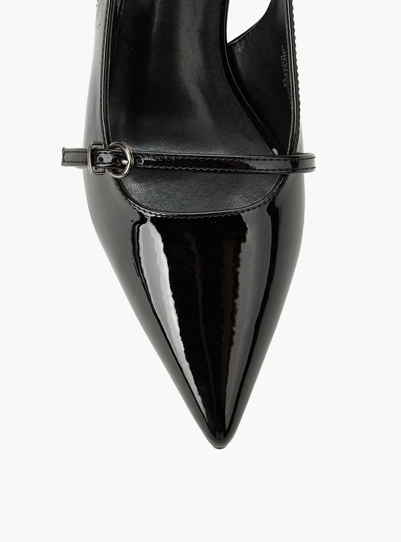 حذاء بمقدمة مدببة وكعب صغير للنساء من سيليست-women-shoes-sandals-heeled-image-4