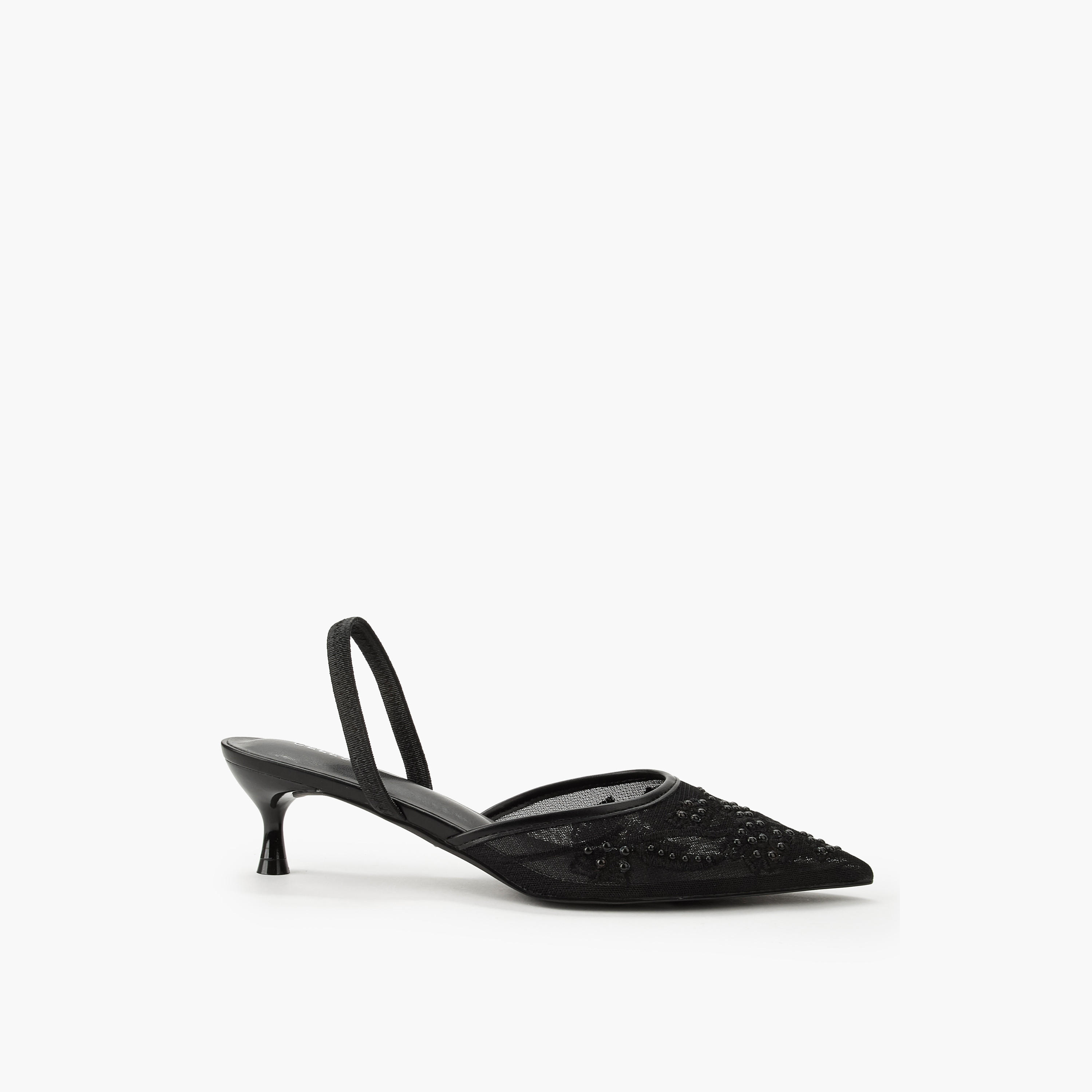 Celeste Women Embellished Kitten Heel Pointed Toe Shoes-women-shoes-sandals-heeled-image-3