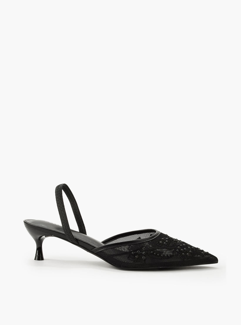 Celeste Women Embellished Kitten Heel Pointed Toe Shoes-women-shoes-sandals-heeled-image-3