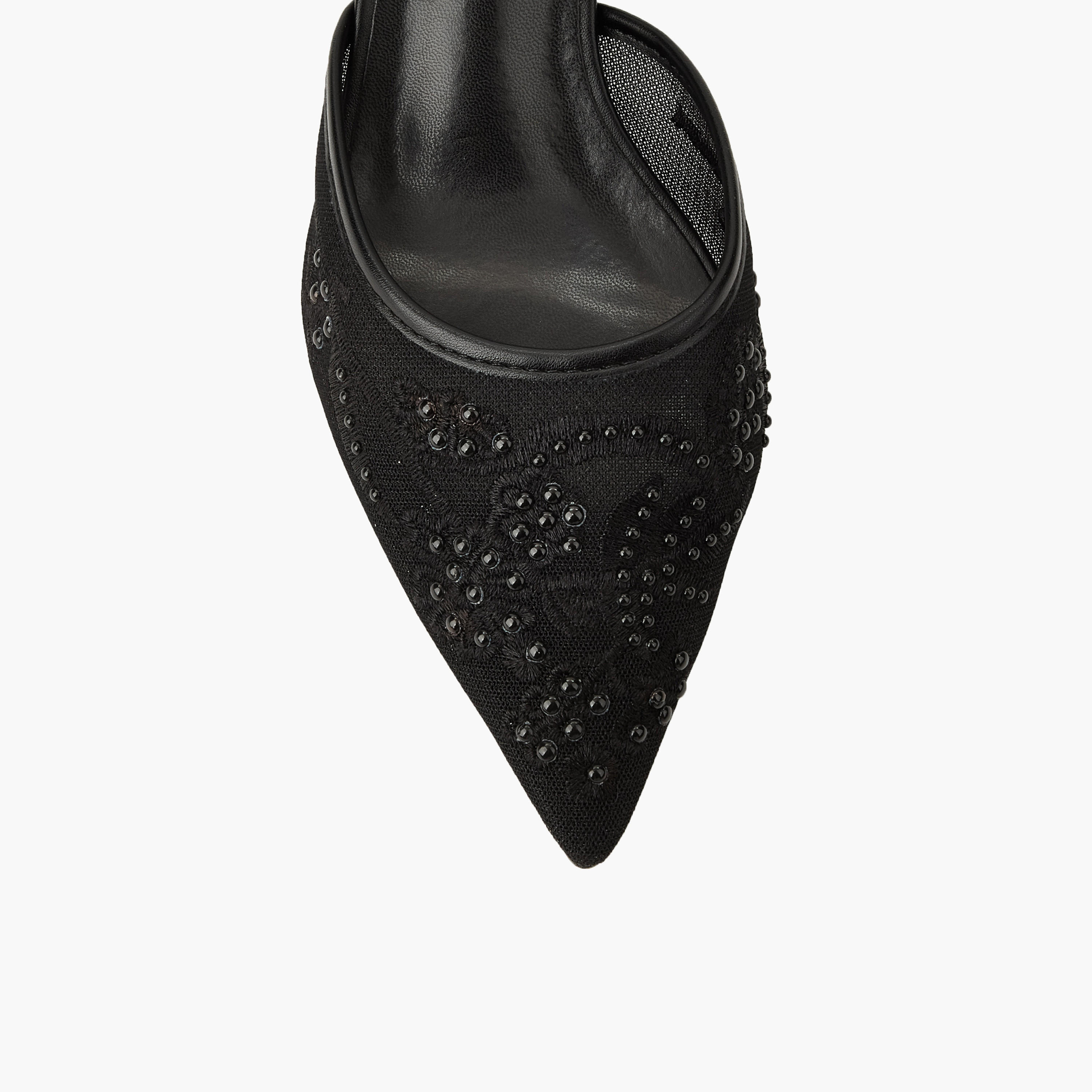 Celeste Women Embellished Kitten Heel Pointed Toe Shoes-women-shoes-sandals-heeled-image-4