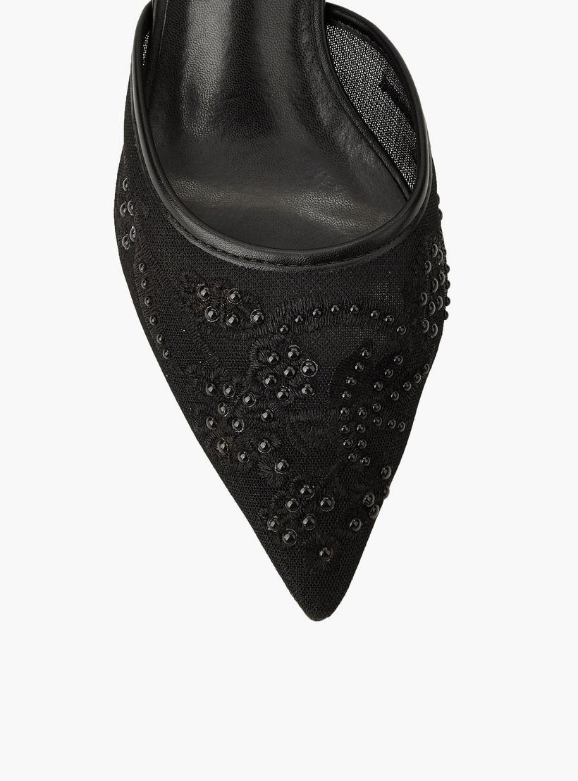 Celeste Women Embellished Kitten Heel Pointed Toe Shoes-women-shoes-sandals-heeled-image-4