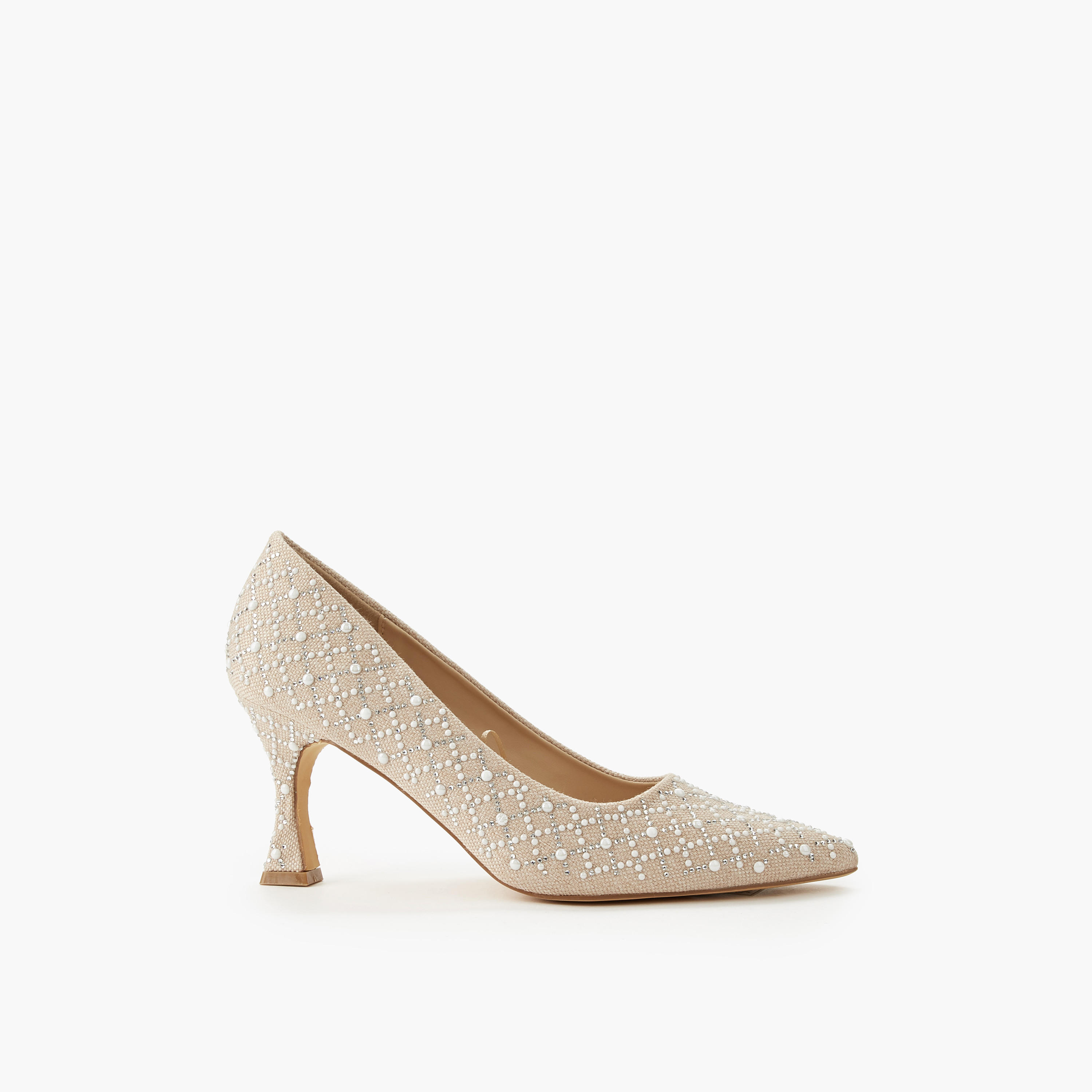 Celeste Women Embellished Flared Heel Pumps-women-shoes-sandals-heeled-image-3