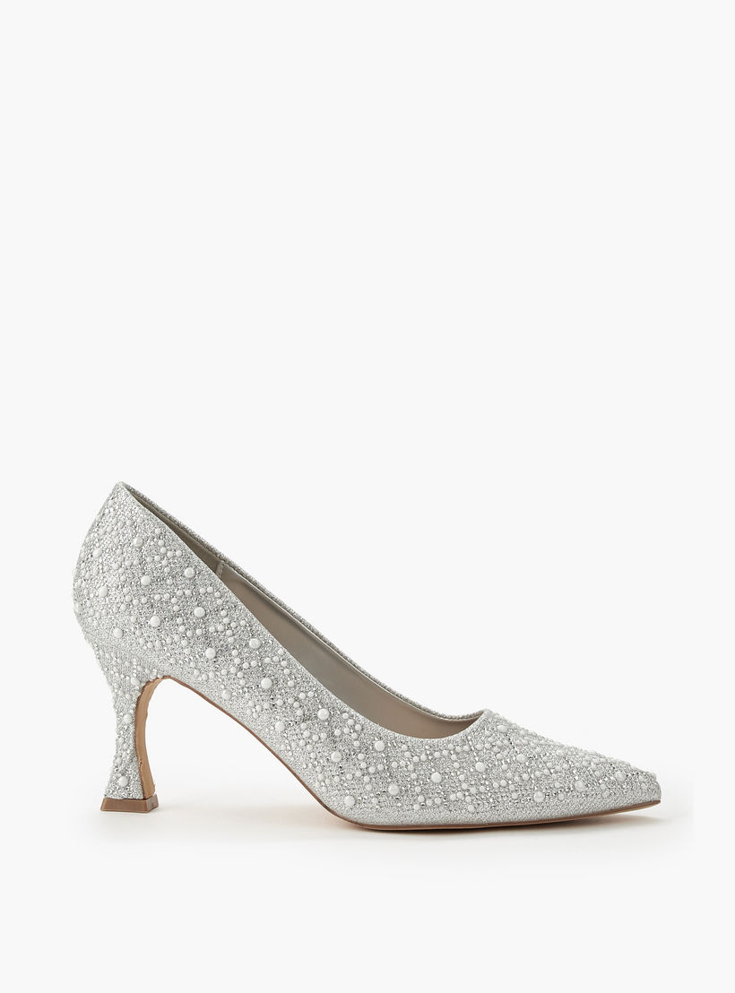 حذاء بومب بكعب مدبب وزينة للنساء من سيليست-women-shoes-sandals-heeled-image-3