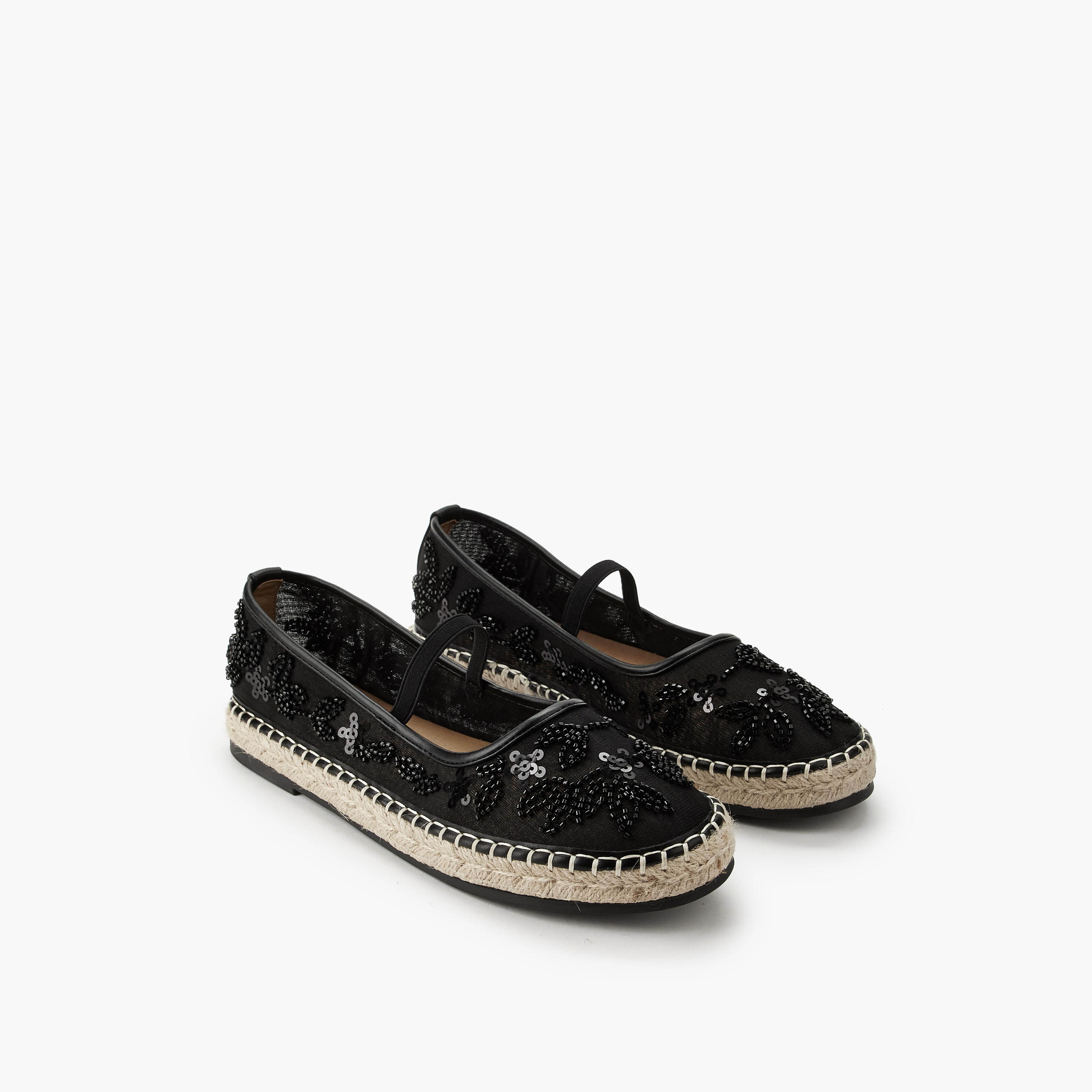 Celeste Women Sequin Embellished Ballerina Shoes-women-shoes-ballerinas-image-1