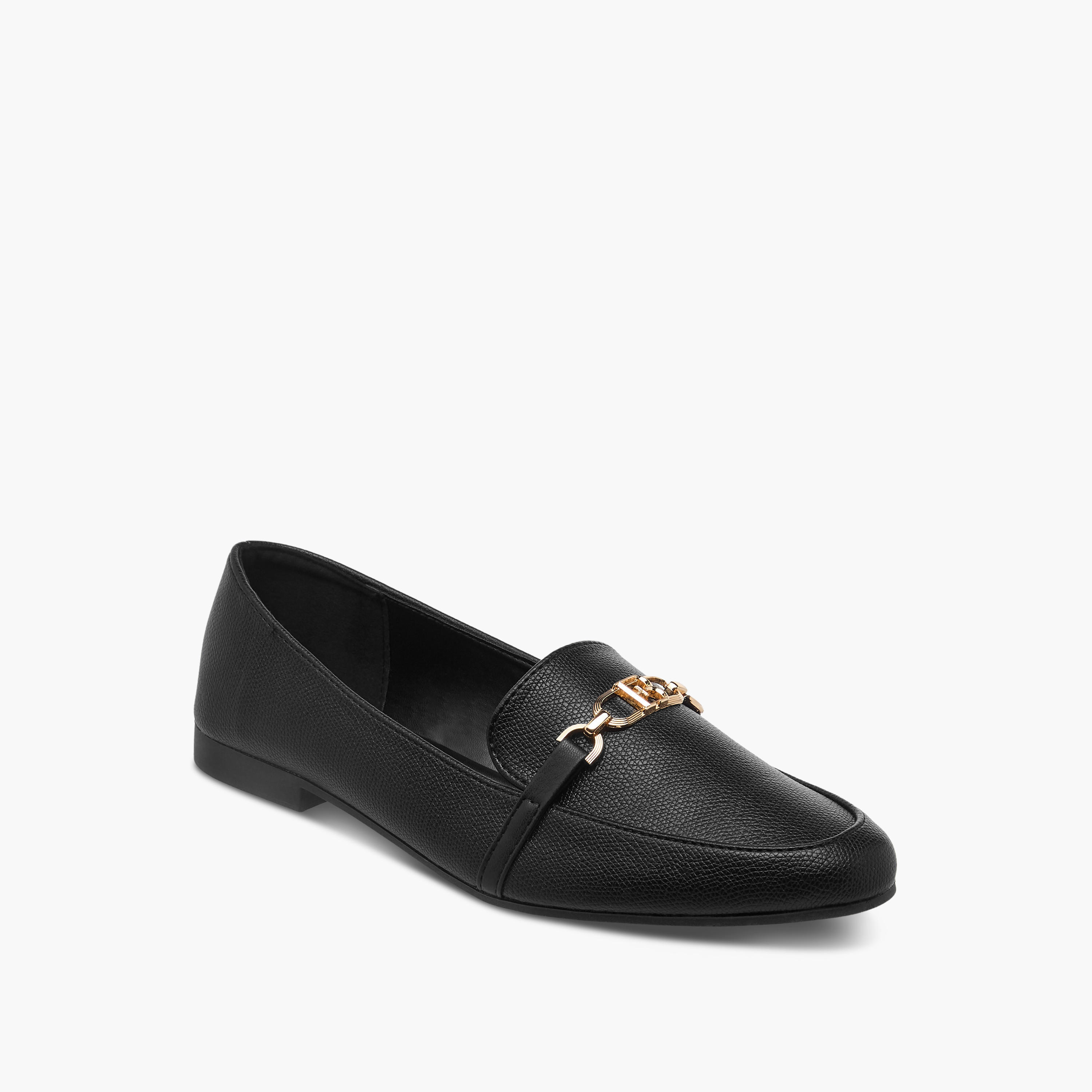 Flora Bella Women Metallic Detail Loafers-women-shoes-flats-loafers-image-2