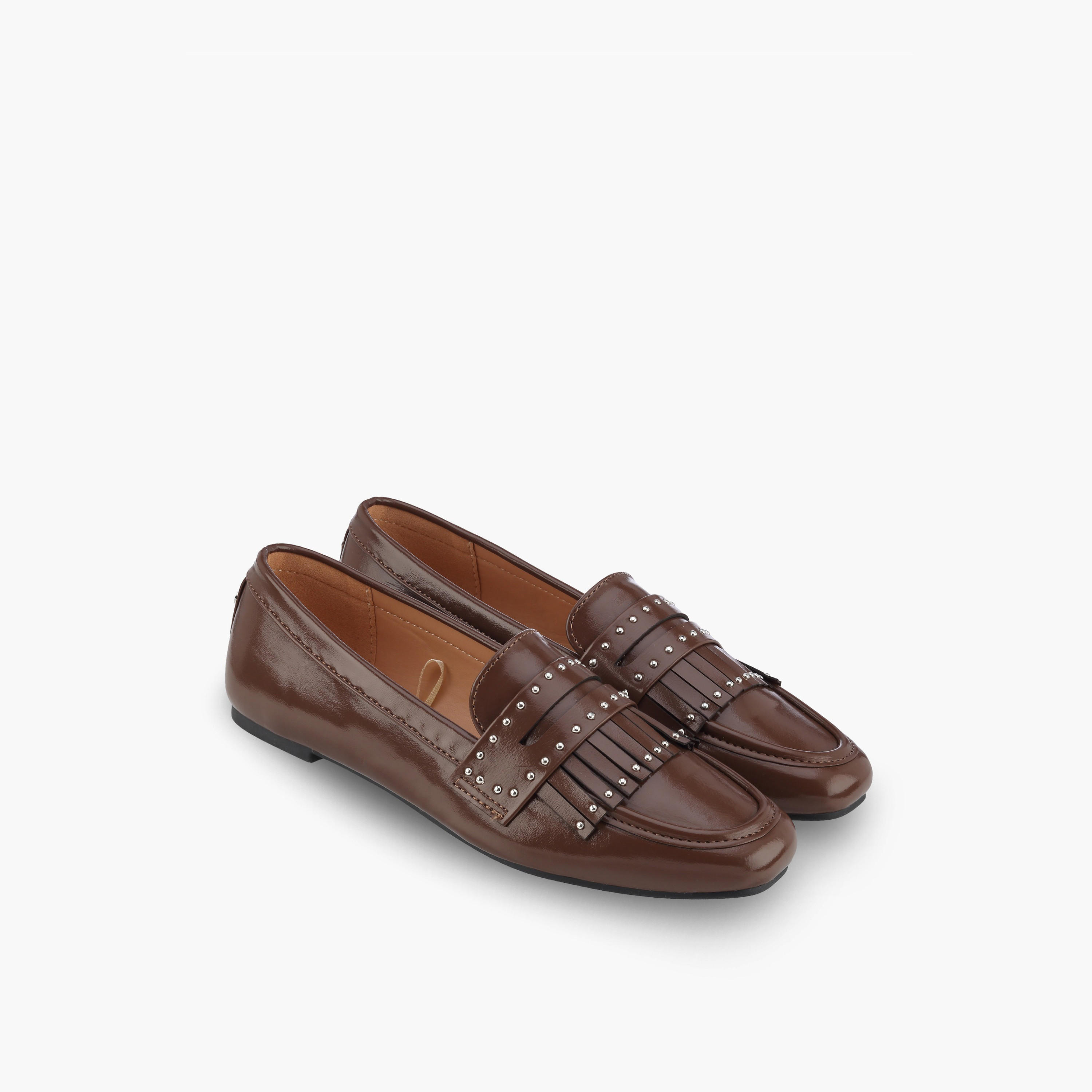 Celeste Women Embellished Slip-On Loafers-women-shoes-flats-loafers-image-1