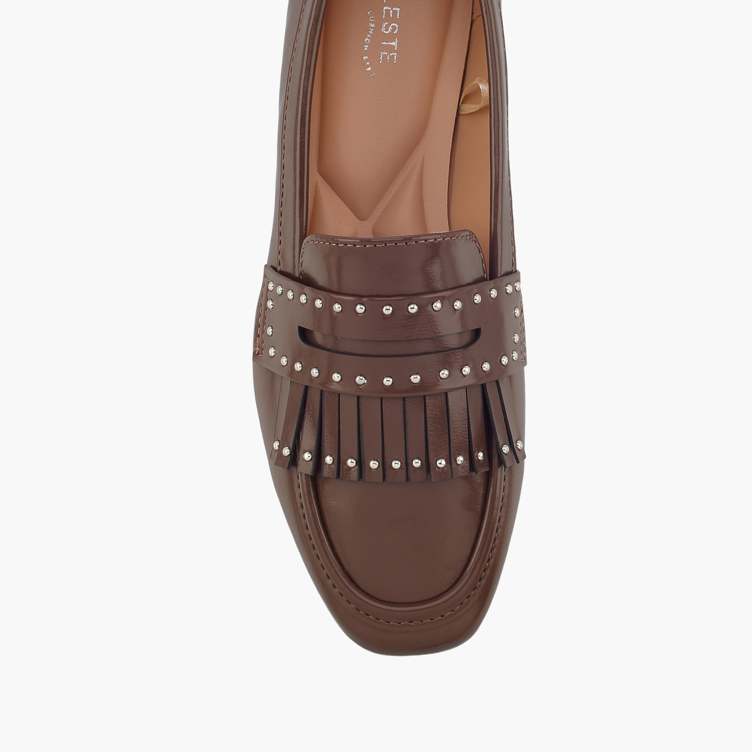 Celeste Women Embellished Slip-On Loafers-women-shoes-flats-loafers-image-4