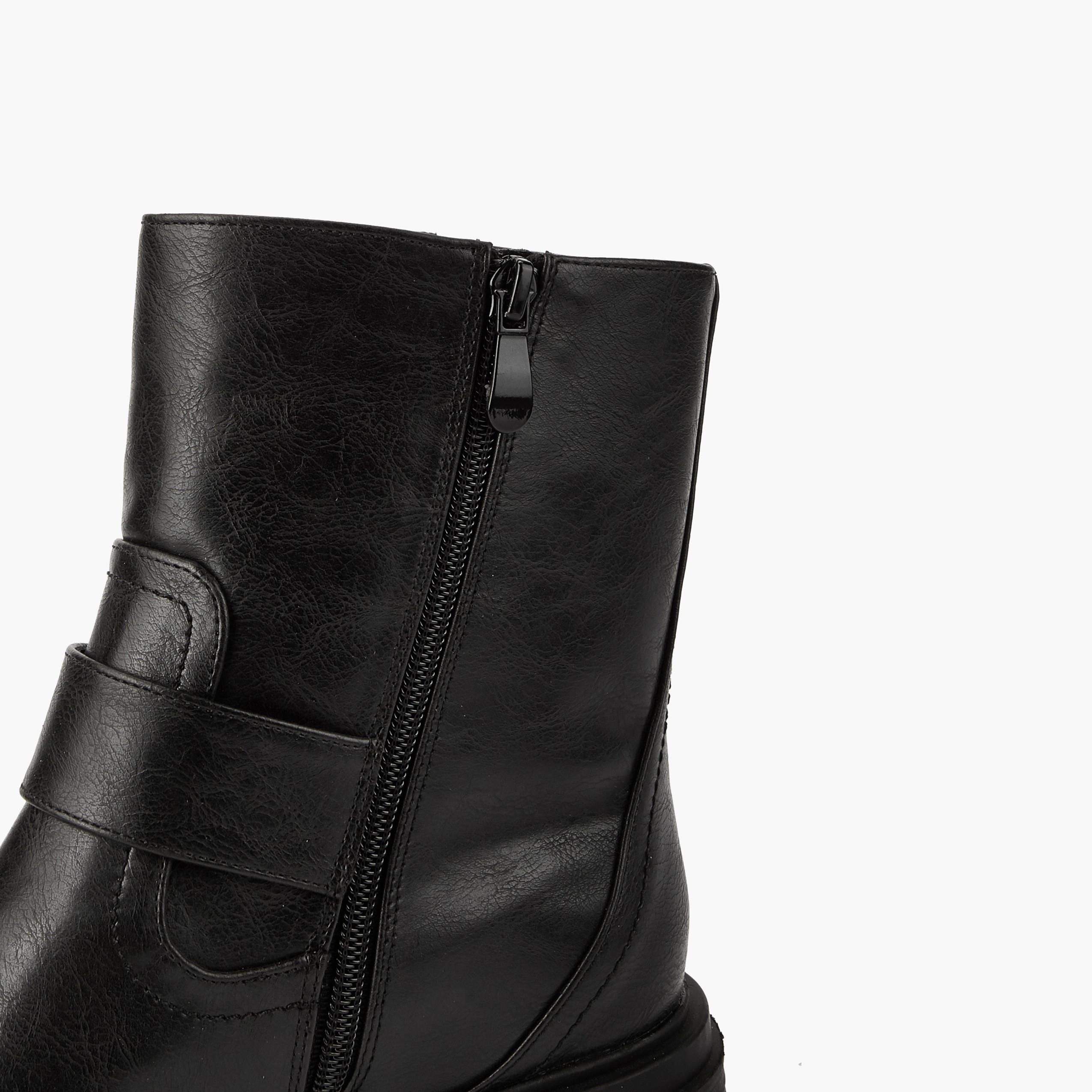 Flora Bella Women's Buckle Accent Ankle Boots-women-shoes-boots-image-5