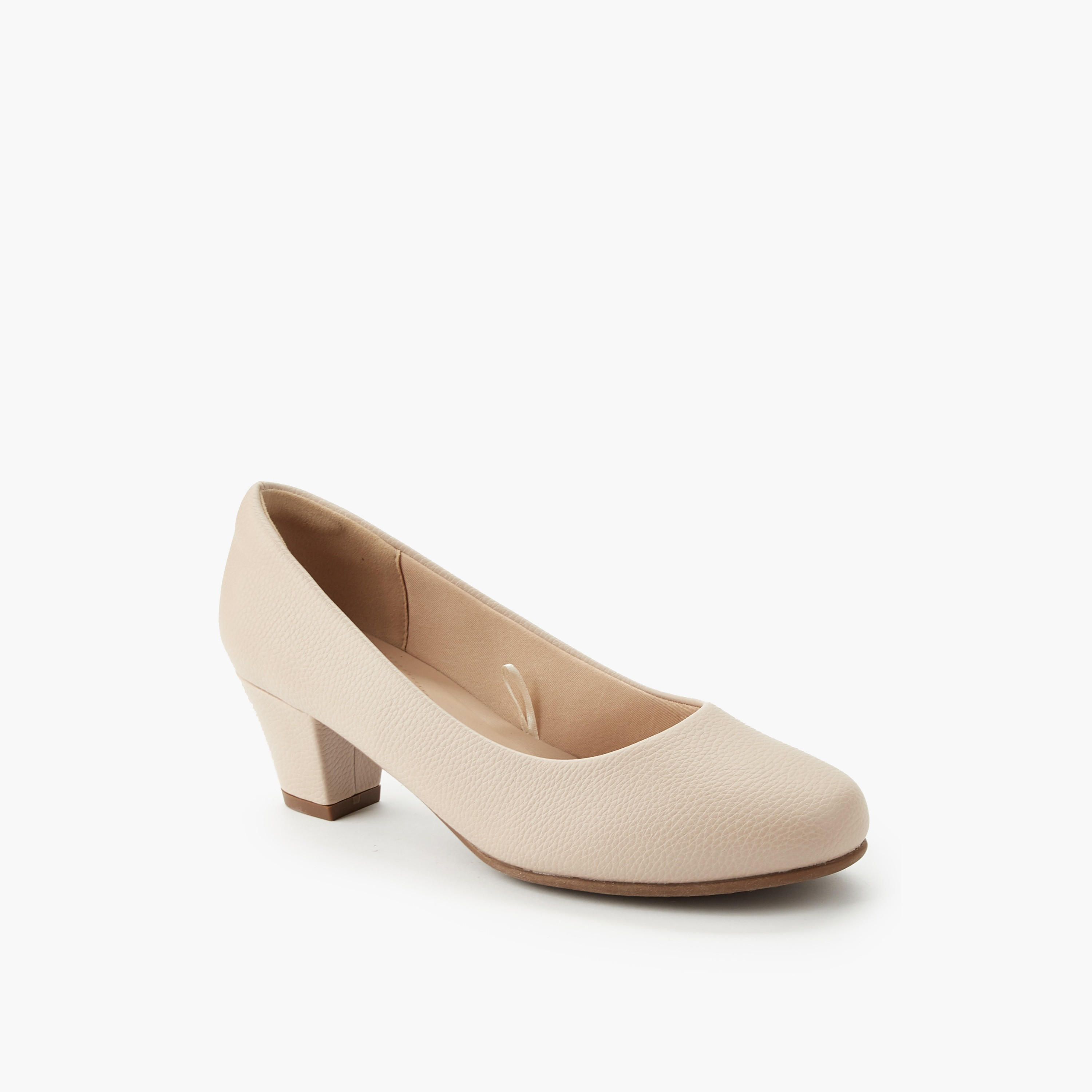 حذاء كلاسيكي بكعب عريض للنساء من فلورا بيلا-women-shoes-heels-image-2