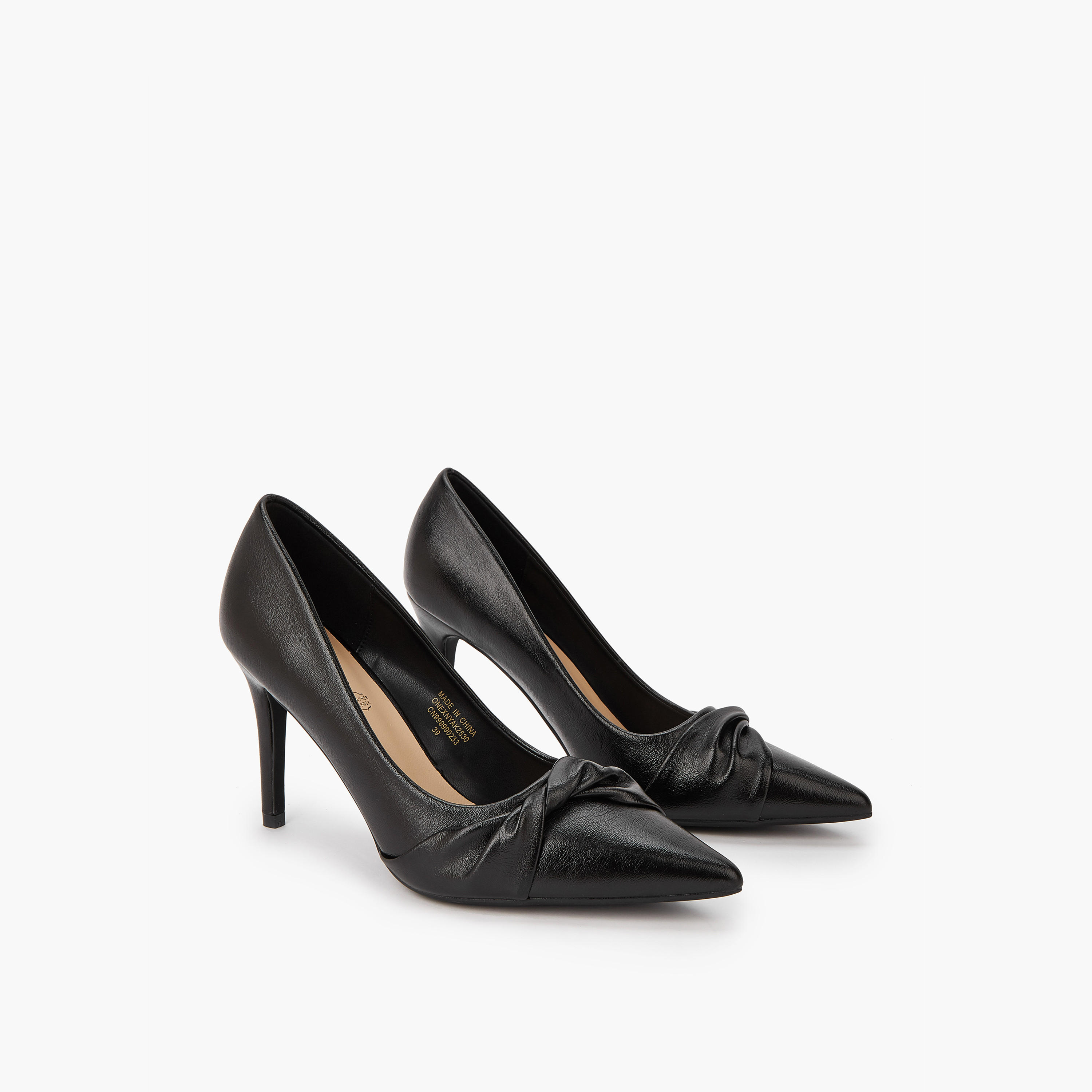 حذاء كلاسيكي سهل الارتداء بكعب ستيليتو وزينة عقدة من بابريكا-women-shoes-heels-image-5